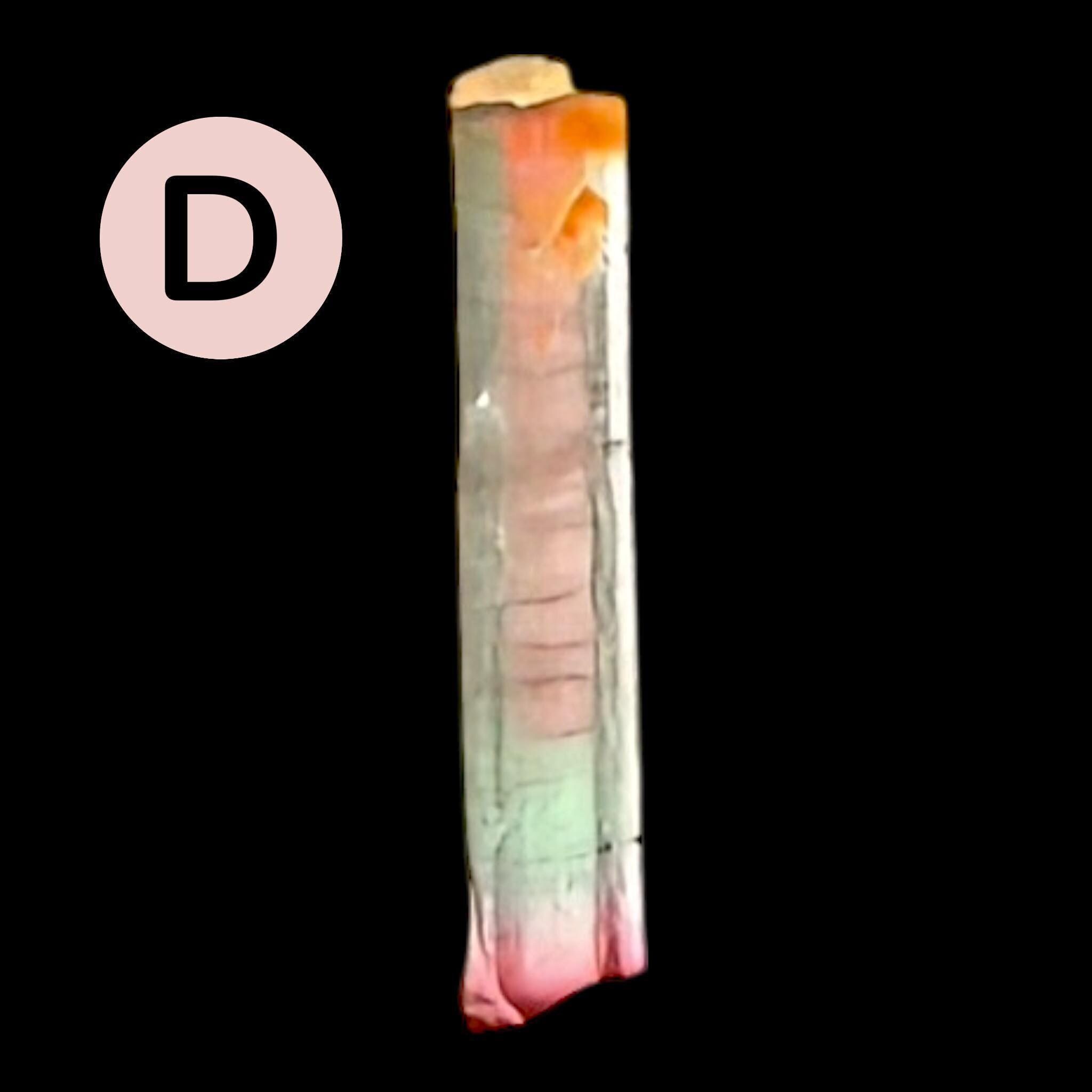 Tri colour tourmaline crystals, multi coloured tourmaline, elbaite tourmaline, ideal for jewellery making, crystal collections - Image 6
