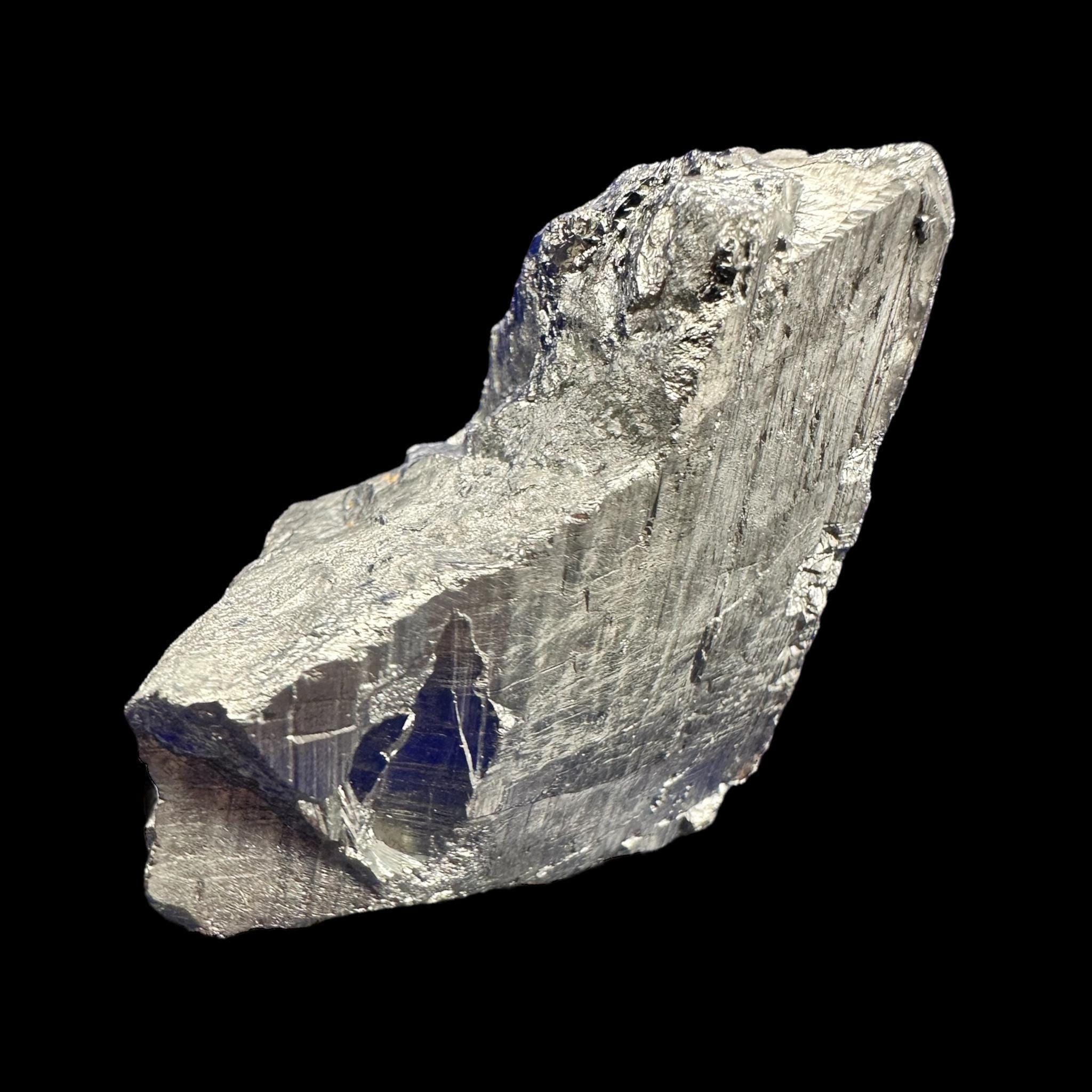 Colombian pyrite crystal cluster, natural golden pyrite with metallic cubic faces, raw pyrite specimen for collectors and display - Image 9