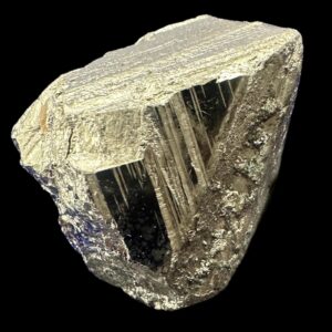 Natural pyrite crystal cluster from colombia, cubic metallic mineral specimen, pyrite crystal for display home decor or collectors