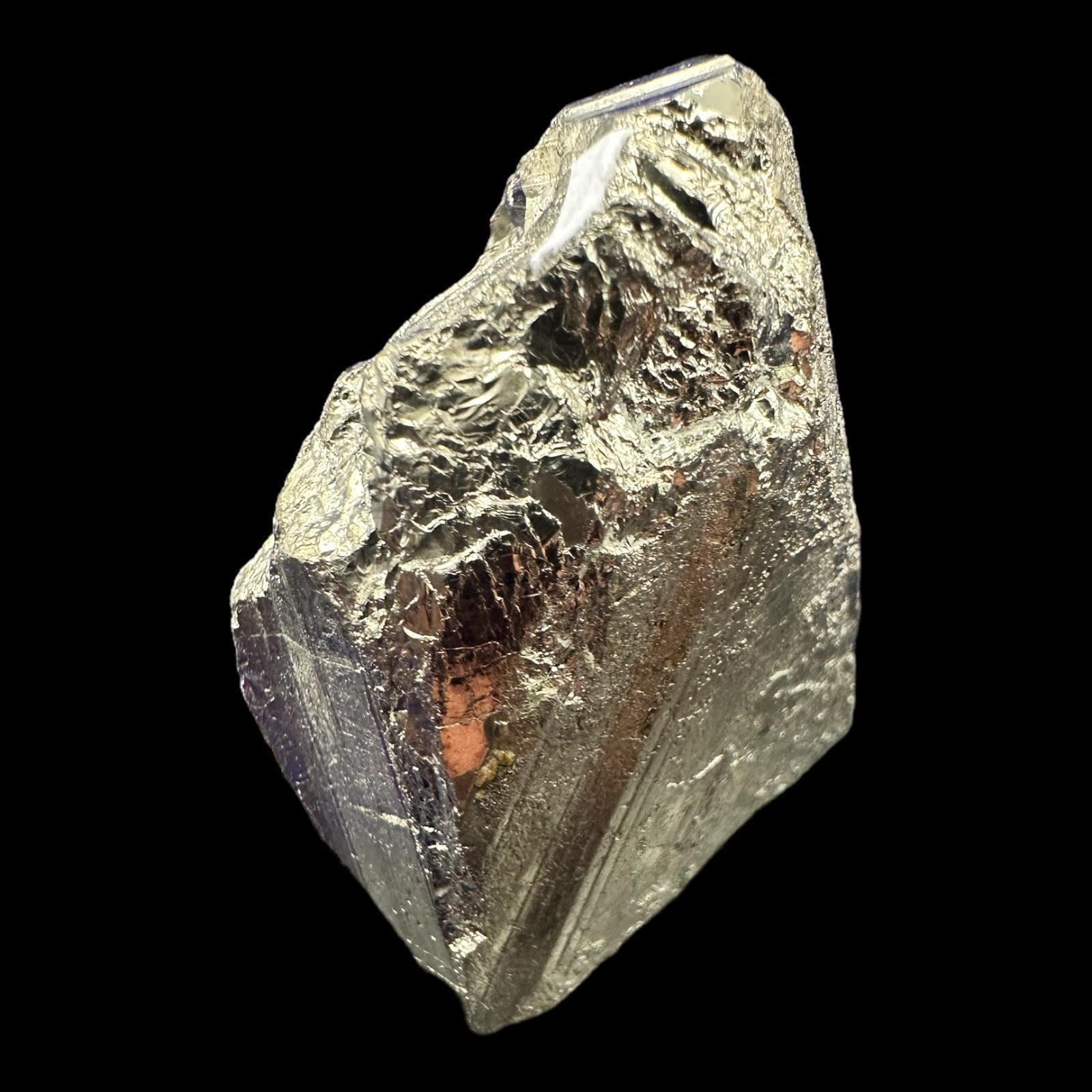 Natural pyrite crystal cluster from colombia, cubic metallic mineral specimen, pyrite crystal for display home decor or collectors - Image 2