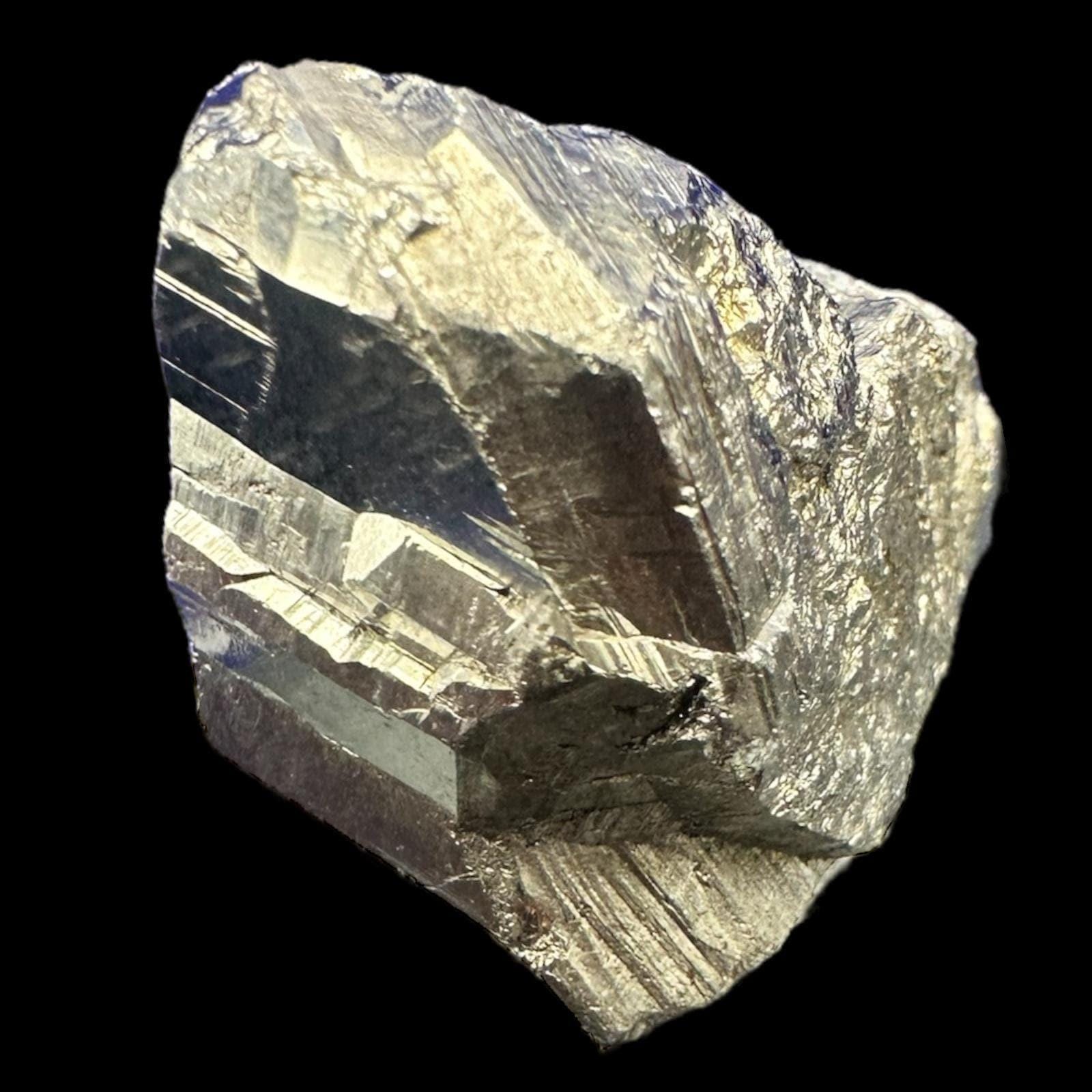 Natural pyrite crystal from colombia, gold pyrite cluster, raw pyrite specimen for collectors, home décor and office display piece - Image 2