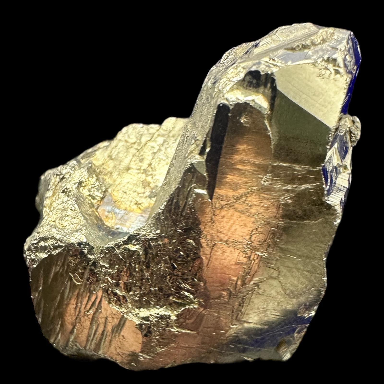 Natural pyrite crystal from colombia, gold pyrite cluster, raw pyrite specimen for collectors, home décor and office display piece - Image 3