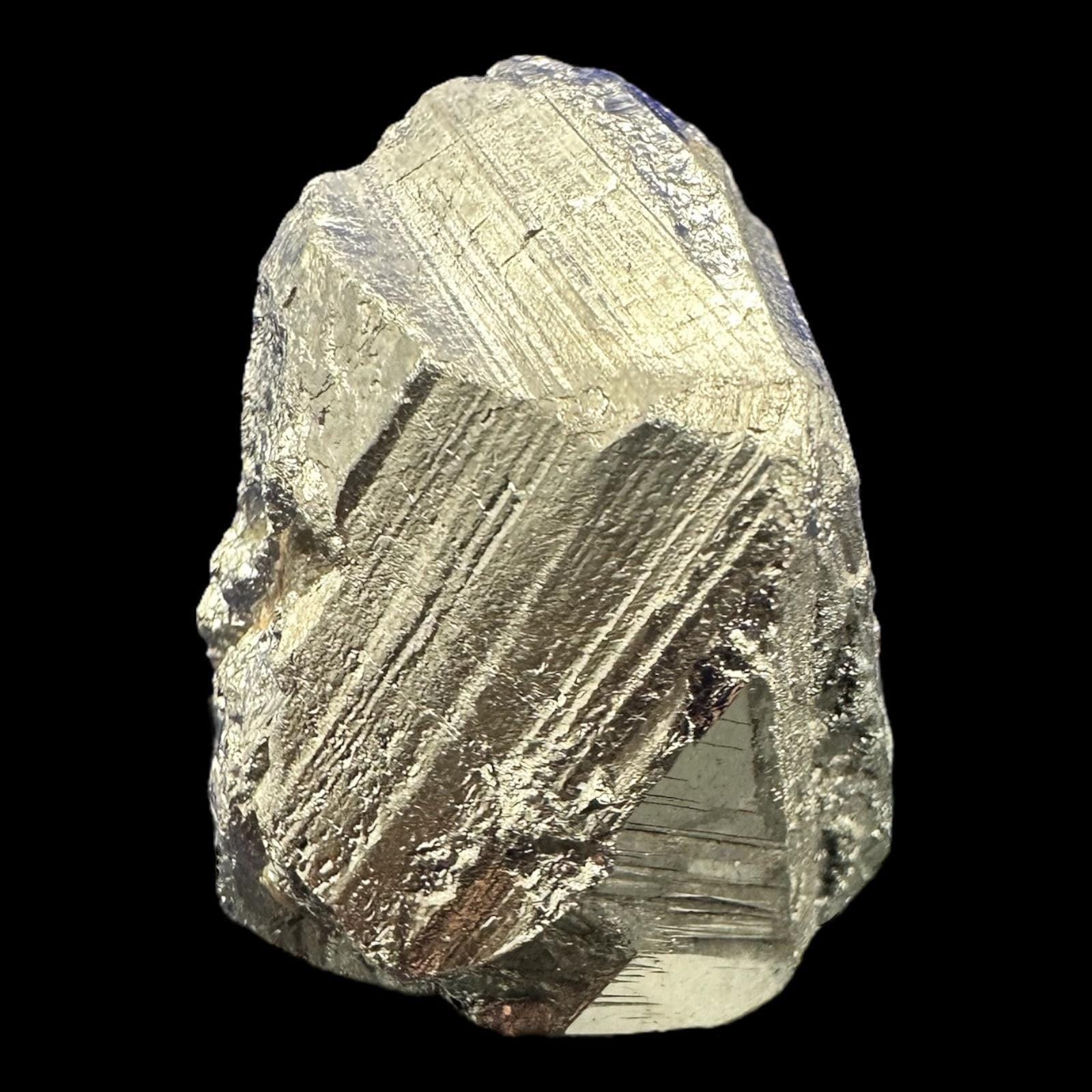Natural pyrite crystal cluster from colombia, cubic metallic mineral specimen, pyrite crystal for display home decor or collectors - Image 6