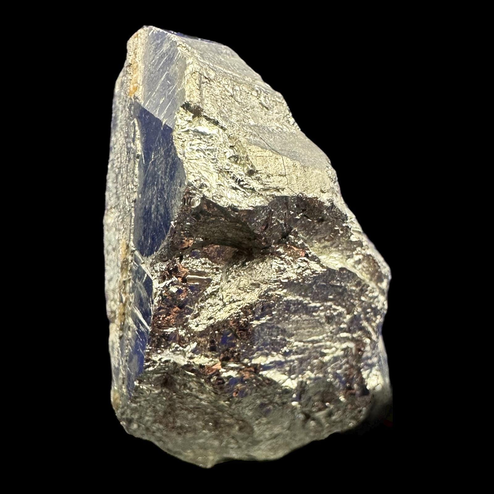 Natural pyrite crystal cluster from colombia, cubic metallic mineral specimen, pyrite crystal for display home decor or collectors - Image 7