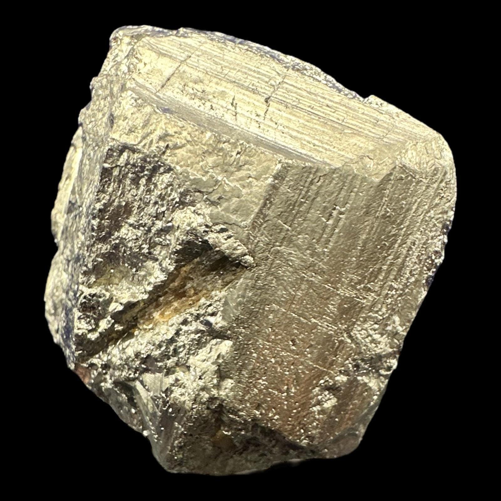 Natural pyrite crystal cluster from colombia, cubic metallic mineral specimen, pyrite crystal for display home decor or collectors - Image 8