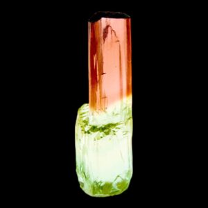 Tourmaline crystal specimen for collectors, natural mini crystal for collections, small tourmaline gift for crystal enthusiasts