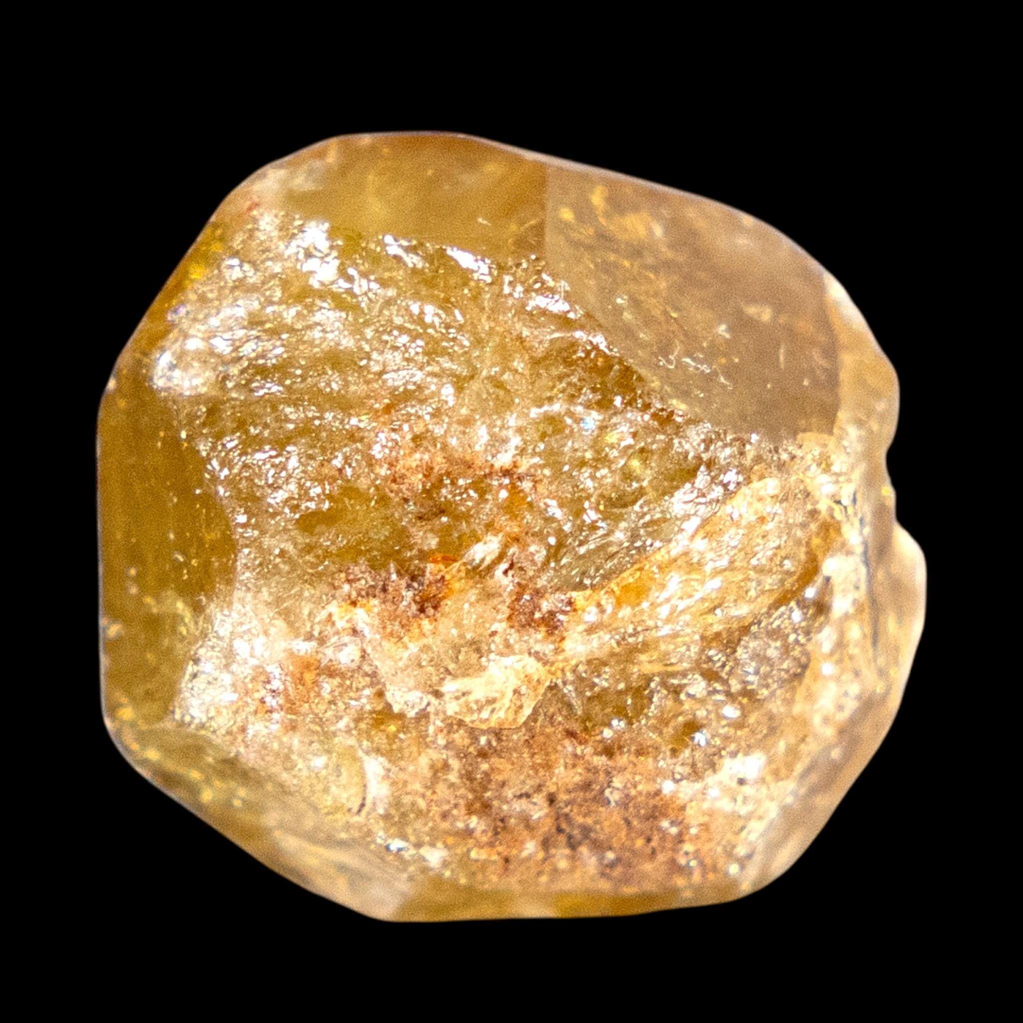 Yellow garnet crystal natural grossular mali garnet from south africa raw garnet specimen golden garnet mineral rare collector crystal - Image 4