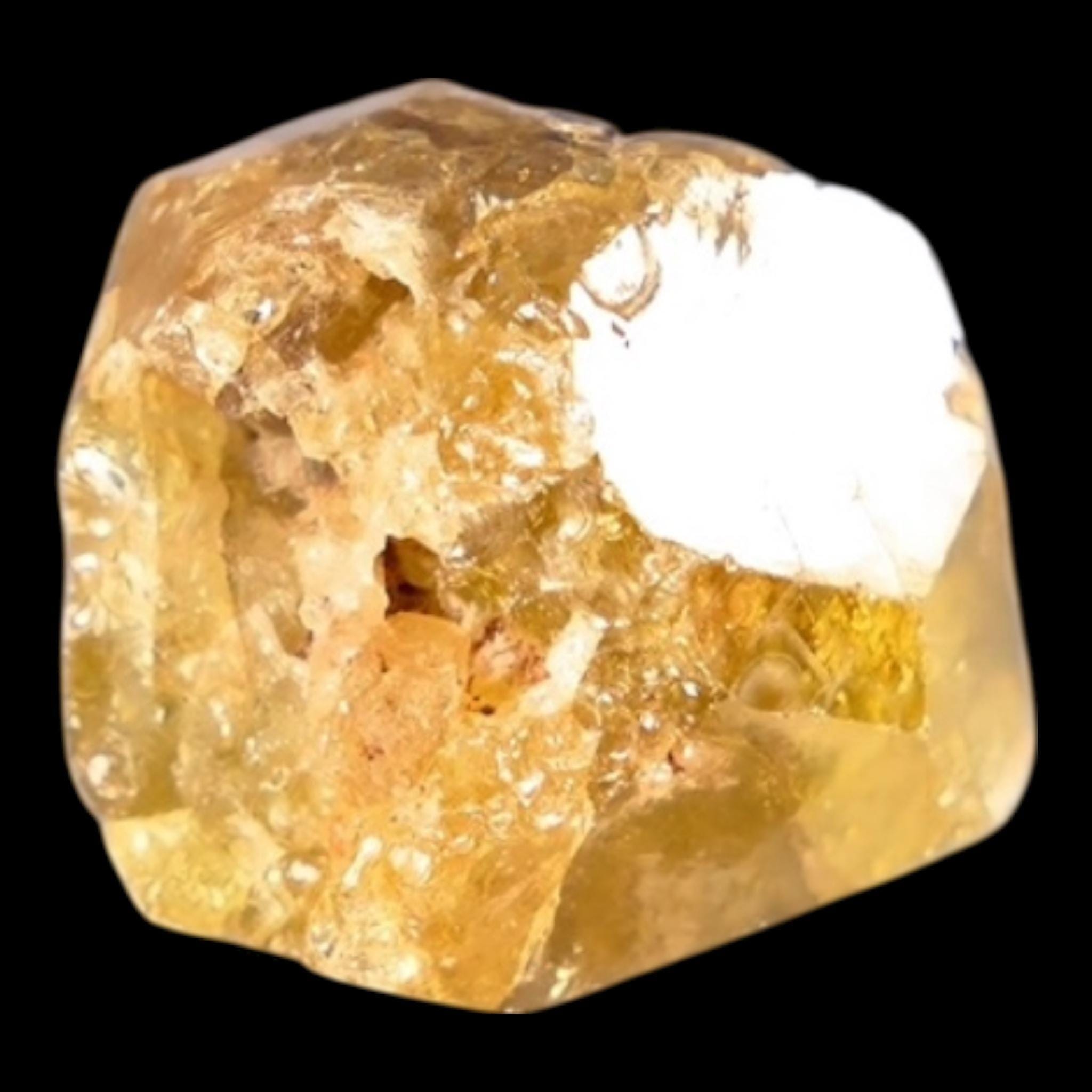 Yellow garnet crystal natural grossular mali garnet from south africa raw garnet specimen golden garnet mineral rare collector crystal - Image 5
