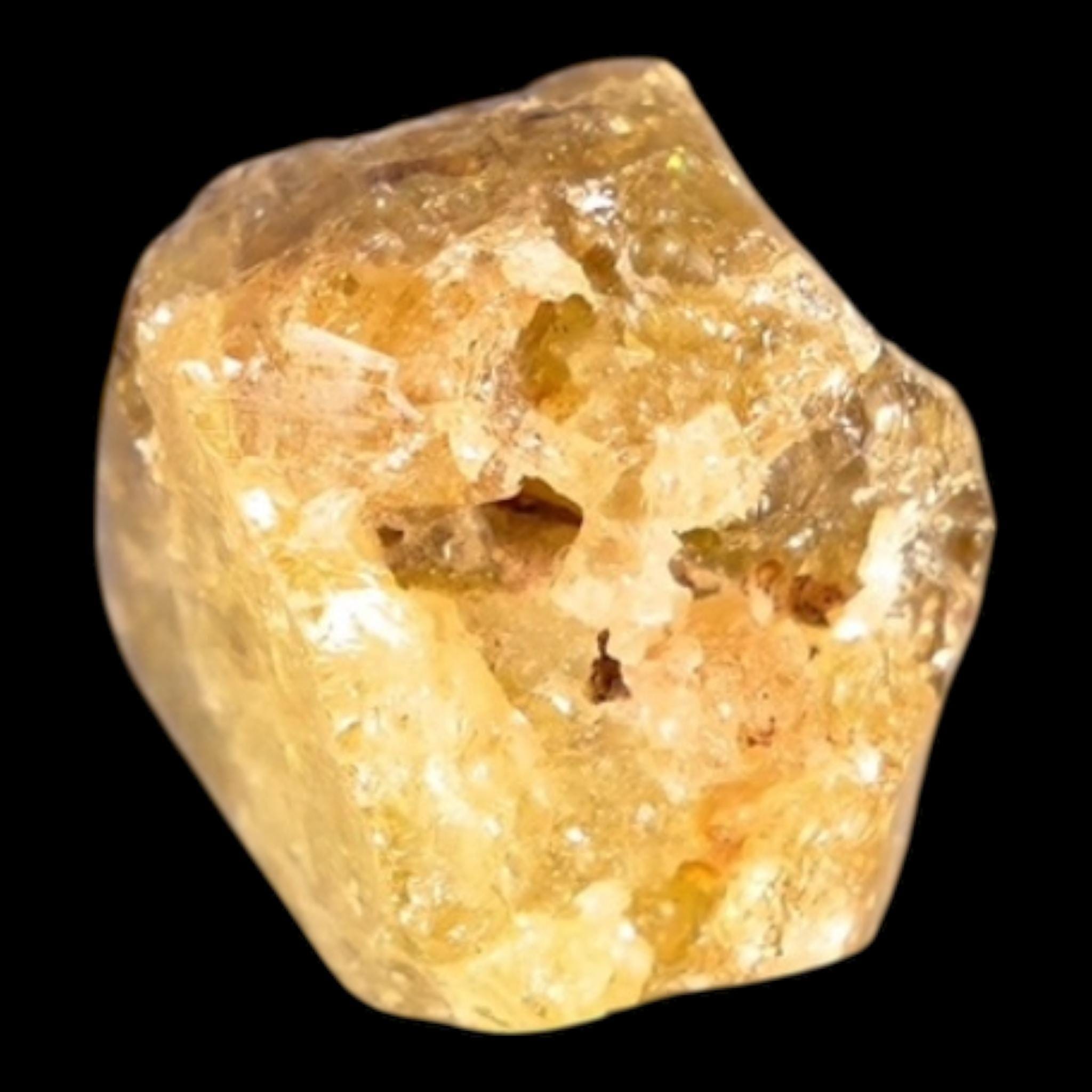 Yellow garnet crystal natural grossular mali garnet from south africa raw garnet specimen golden garnet mineral rare collector crystal - Image 6