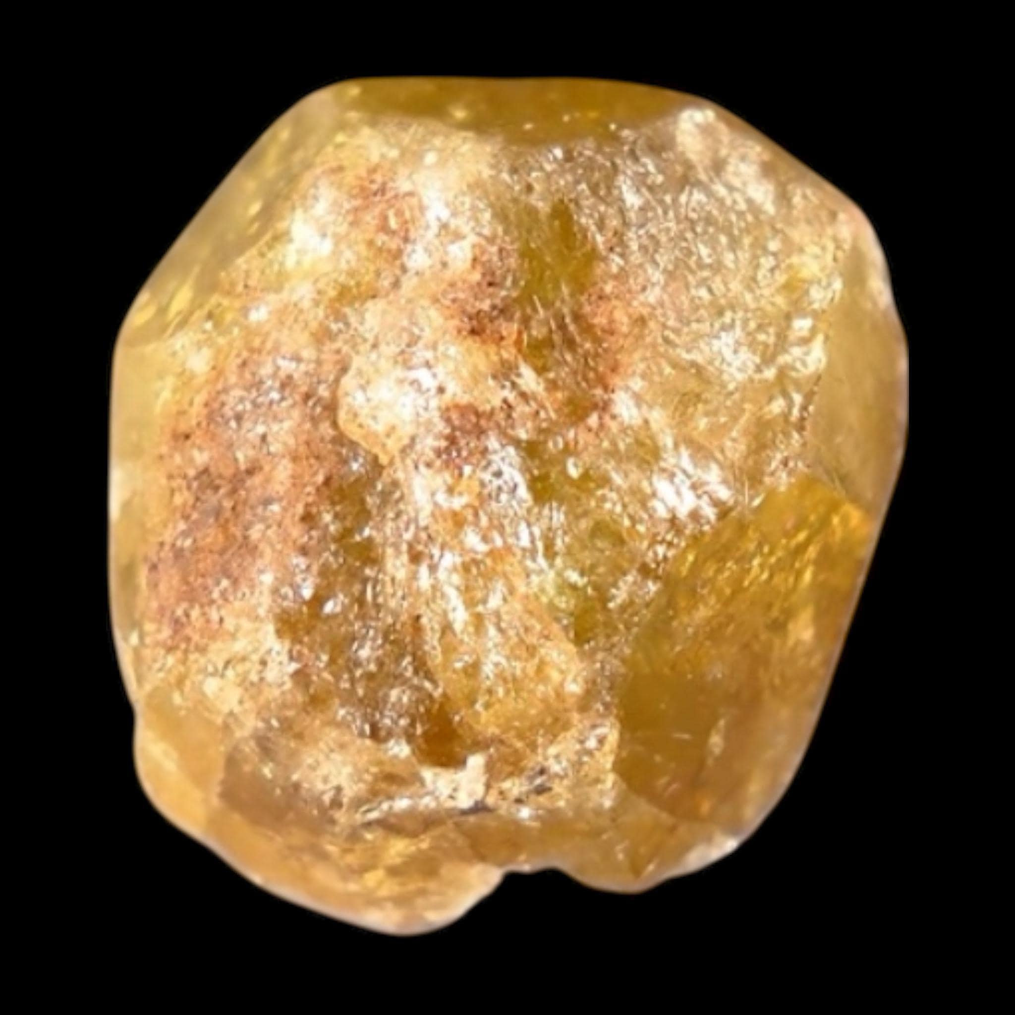 Yellow garnet crystal natural grossular mali garnet from south africa raw garnet specimen golden garnet mineral rare collector crystal - Image 7