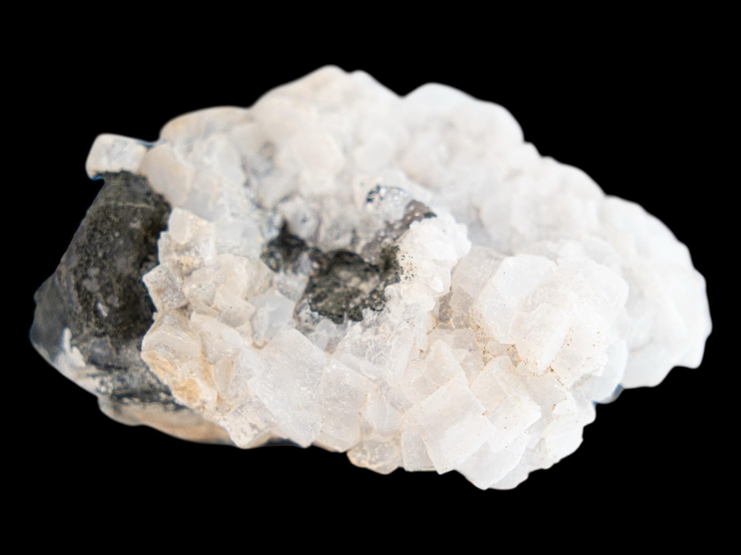 Raw smoky quartz cluster, natural quartz crystal, chlorite inclusions, raw quartz display piece, crystal for home decor, swiss alpine quartz