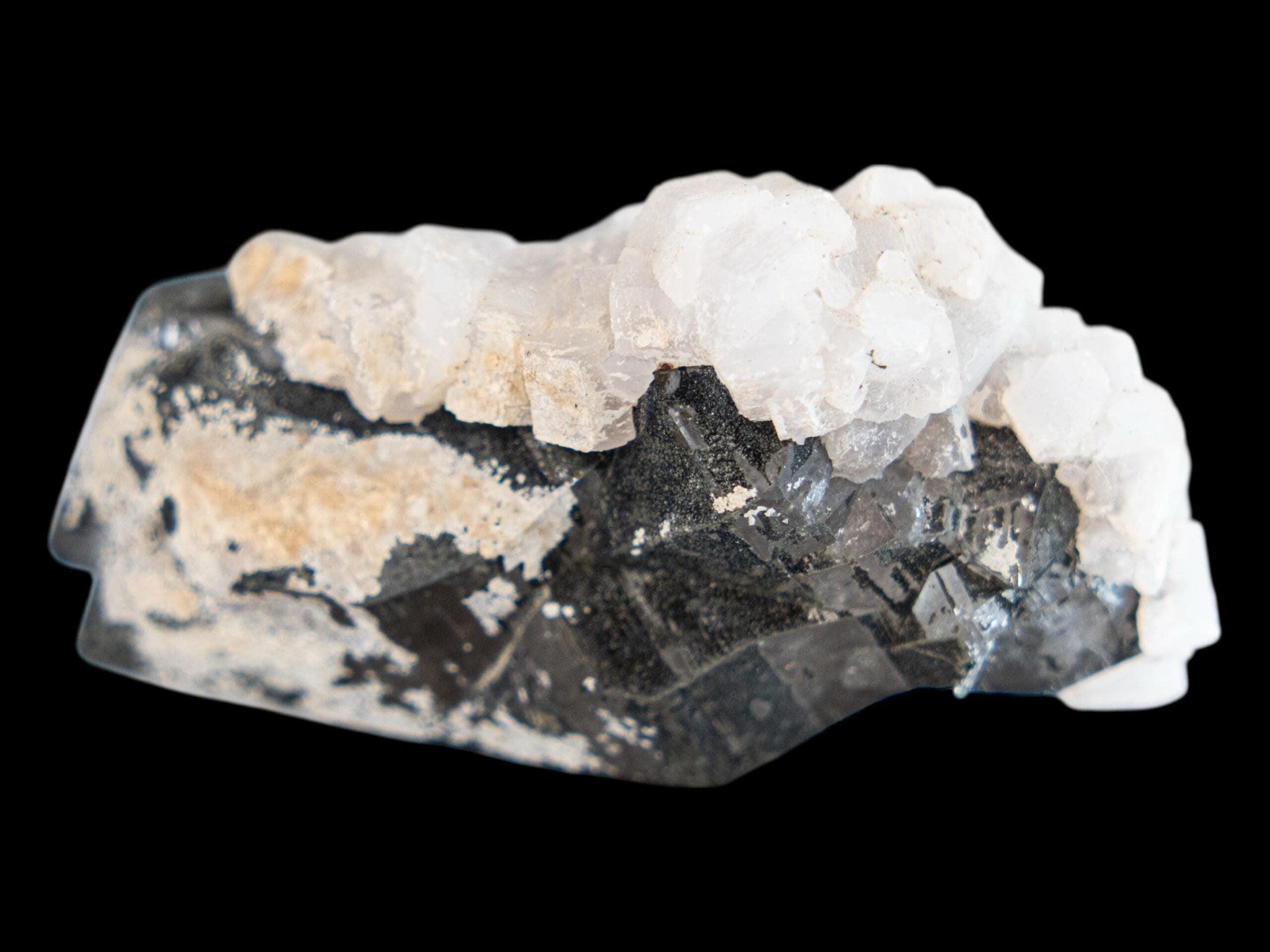 Raw smoky quartz cluster, natural quartz crystal, chlorite inclusions, raw quartz display piece, crystal for home decor, swiss alpine quartz - Image 2