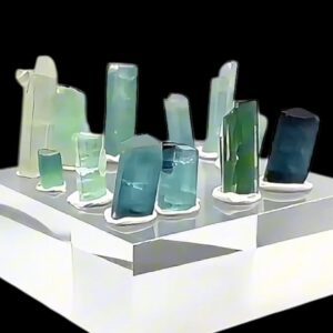 Blue tourmaline crystals for jewellery making small raw tourmaline pieces natural blue crystal for crafts and mindful gifts