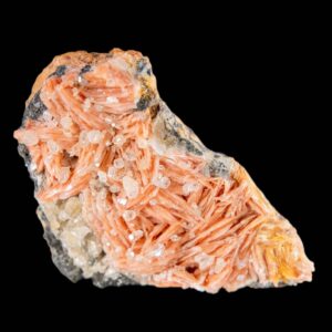 Raw barite crystal, natural bladed barite from morocco, bright mineral specimen for display or gift, interior design crystal decor