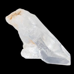 Clear quartz crystal with pointed termination from brazil for collectors or healing