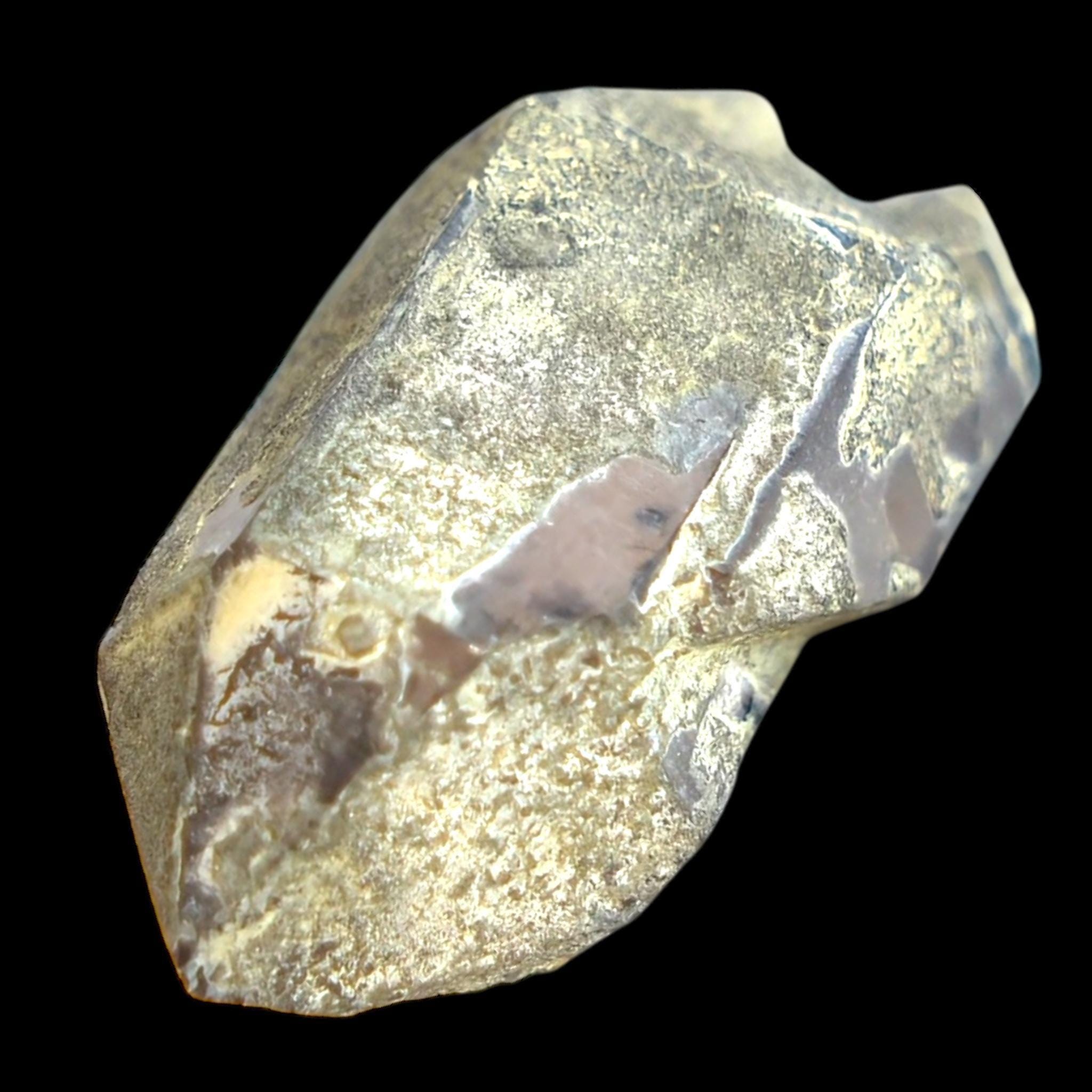 Smoky quartz crystal from switzerland natural alpine quartz point, swiss smoky quartz specimen, raw quartz crystal for collectors - Image 2
