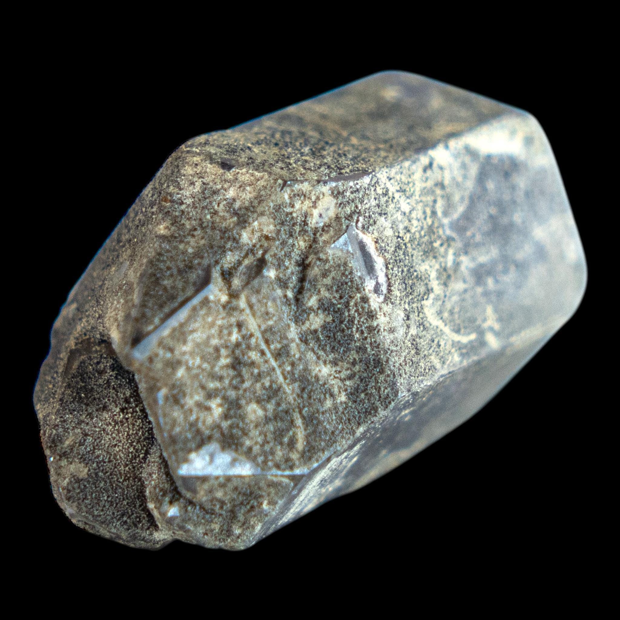 Smoky quartz crystal from switzerland natural alpine quartz point, swiss smoky quartz specimen, raw quartz crystal for collectors - Image 4