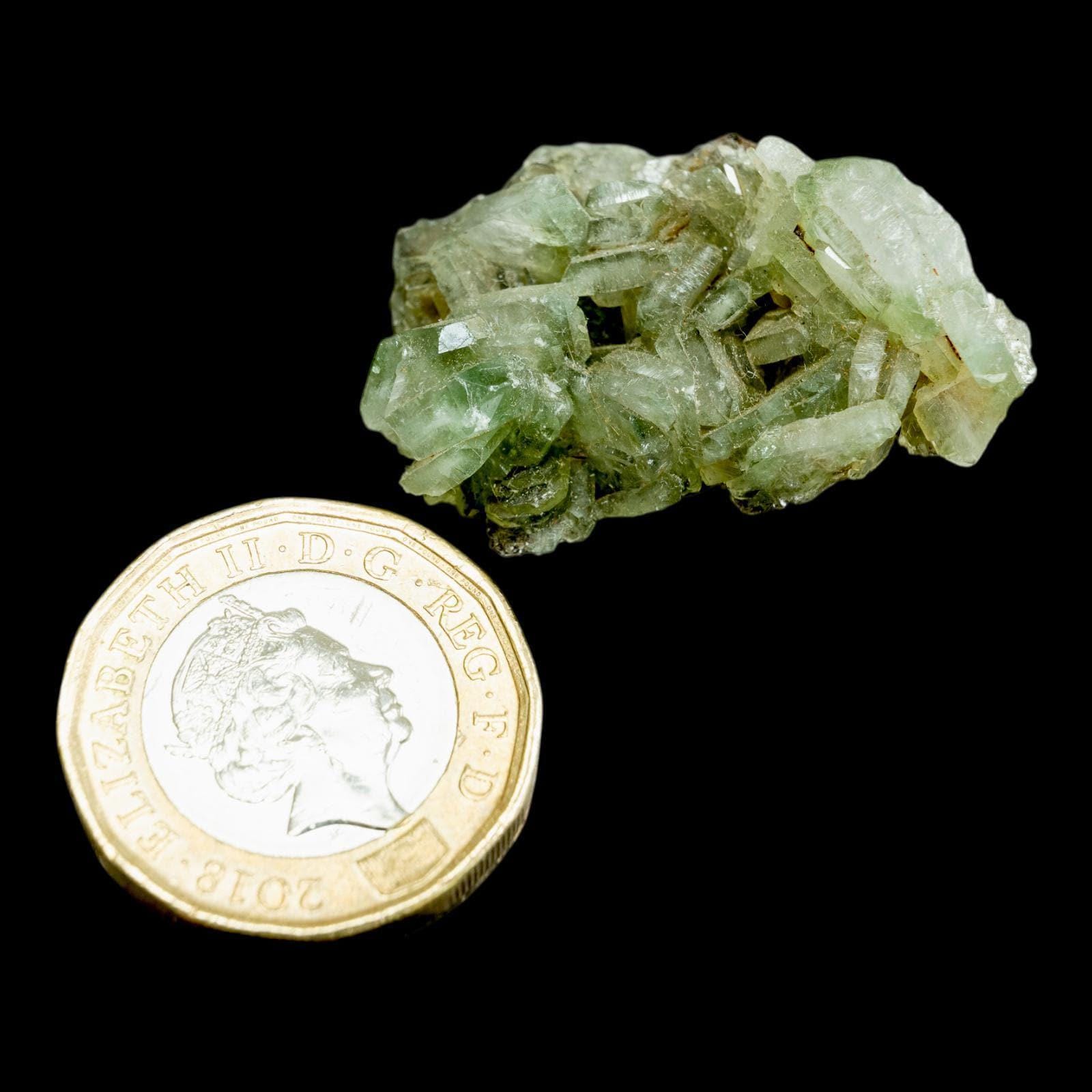 Rare congolese barite with chrysocolla and malachite inclusions - Image 2