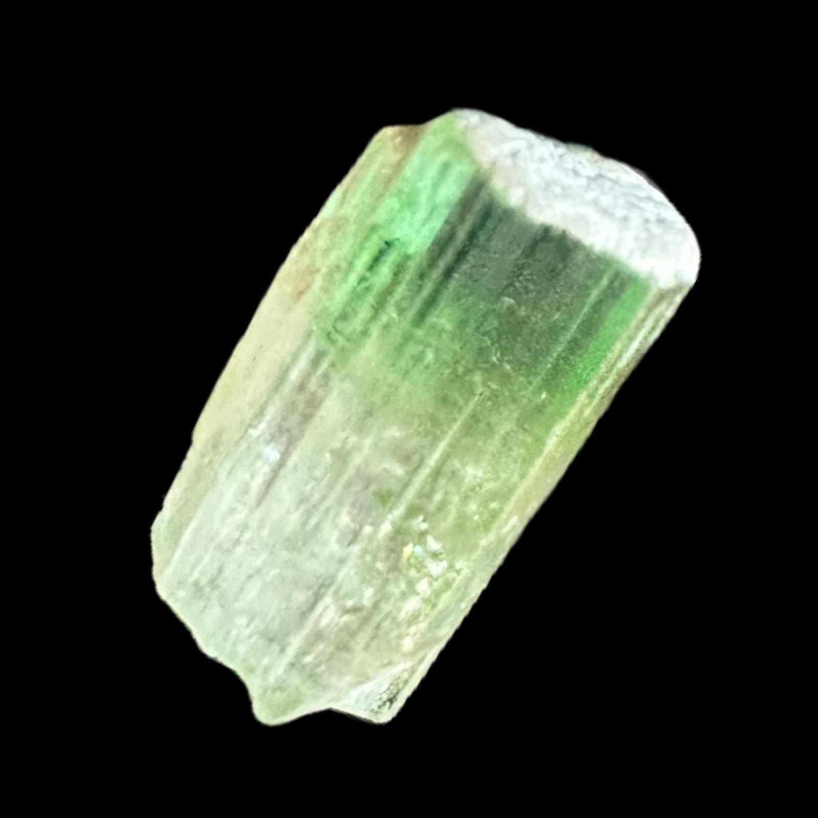 Green tourmaline crystal, raw tourmaline crystal, natural green tourmaline, tourmaline specimen, collector crystal, display crystal - Image 5