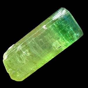 Green tourmaline crystal natural raw tourmaline specimen afghanistan small collector crystal or jewellery stone