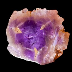 Raw ametrine slab, rare amethyst and citrine crystal slice, natural crystal for display or gift, spiritual healing stone, collector decor