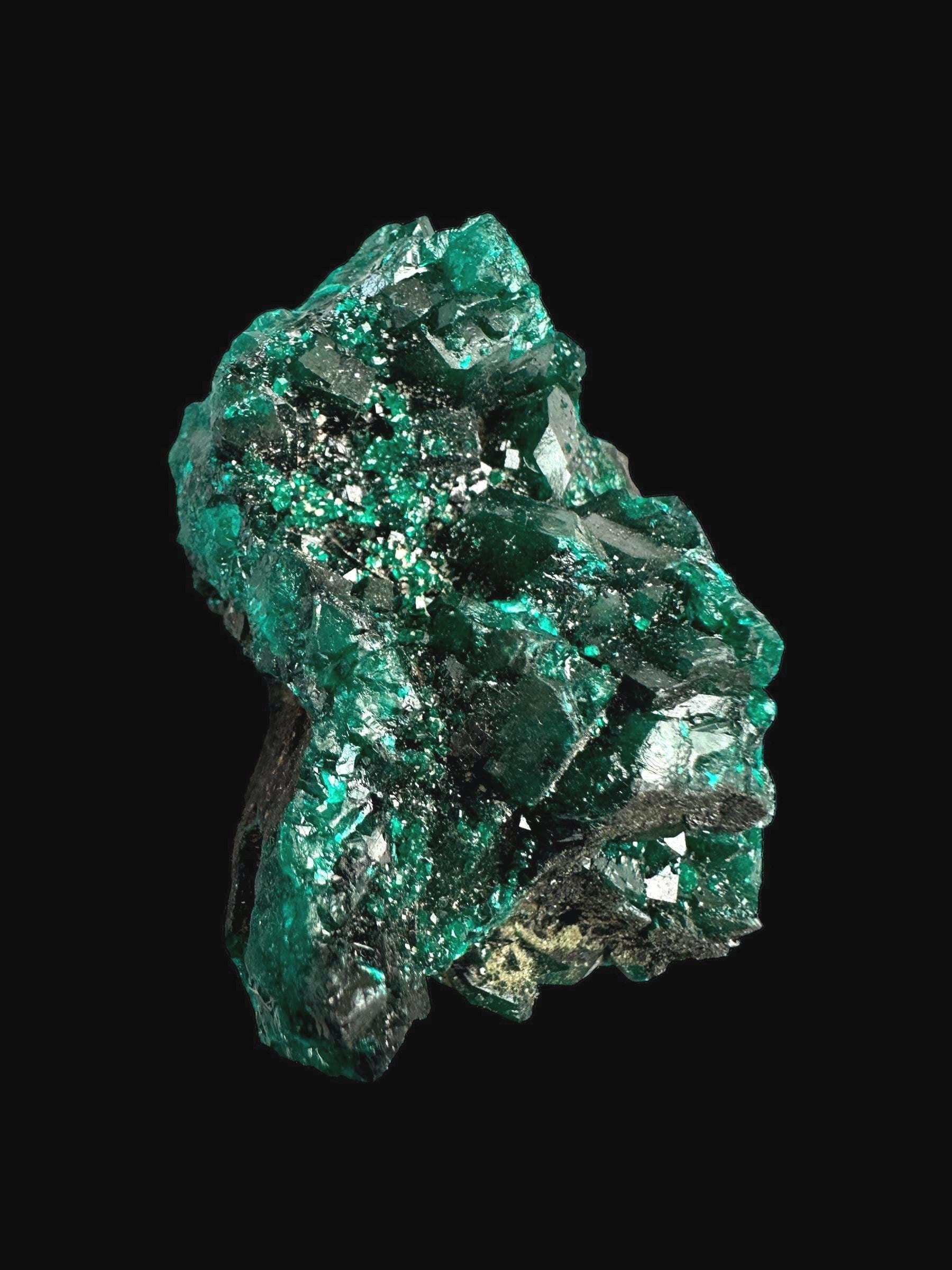 Dioptase crystal, dioptase mineral specimen, rare dioptase from congo - Image 2