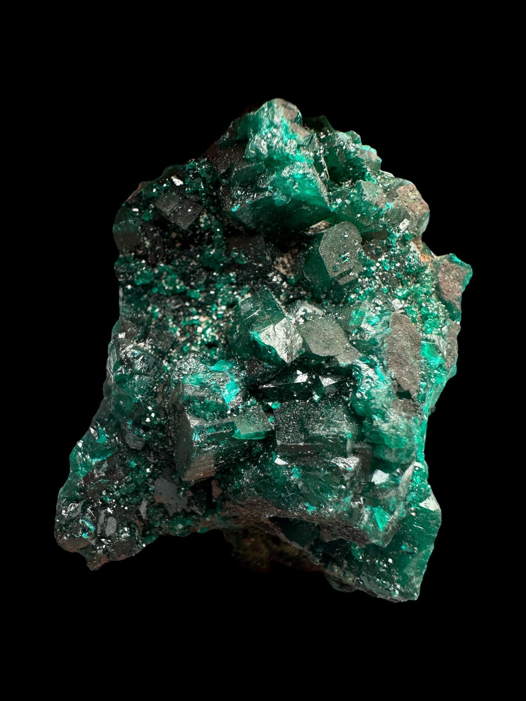 Dioptase crystal, dioptase mineral specimen, rare dioptase from congo - Image 3