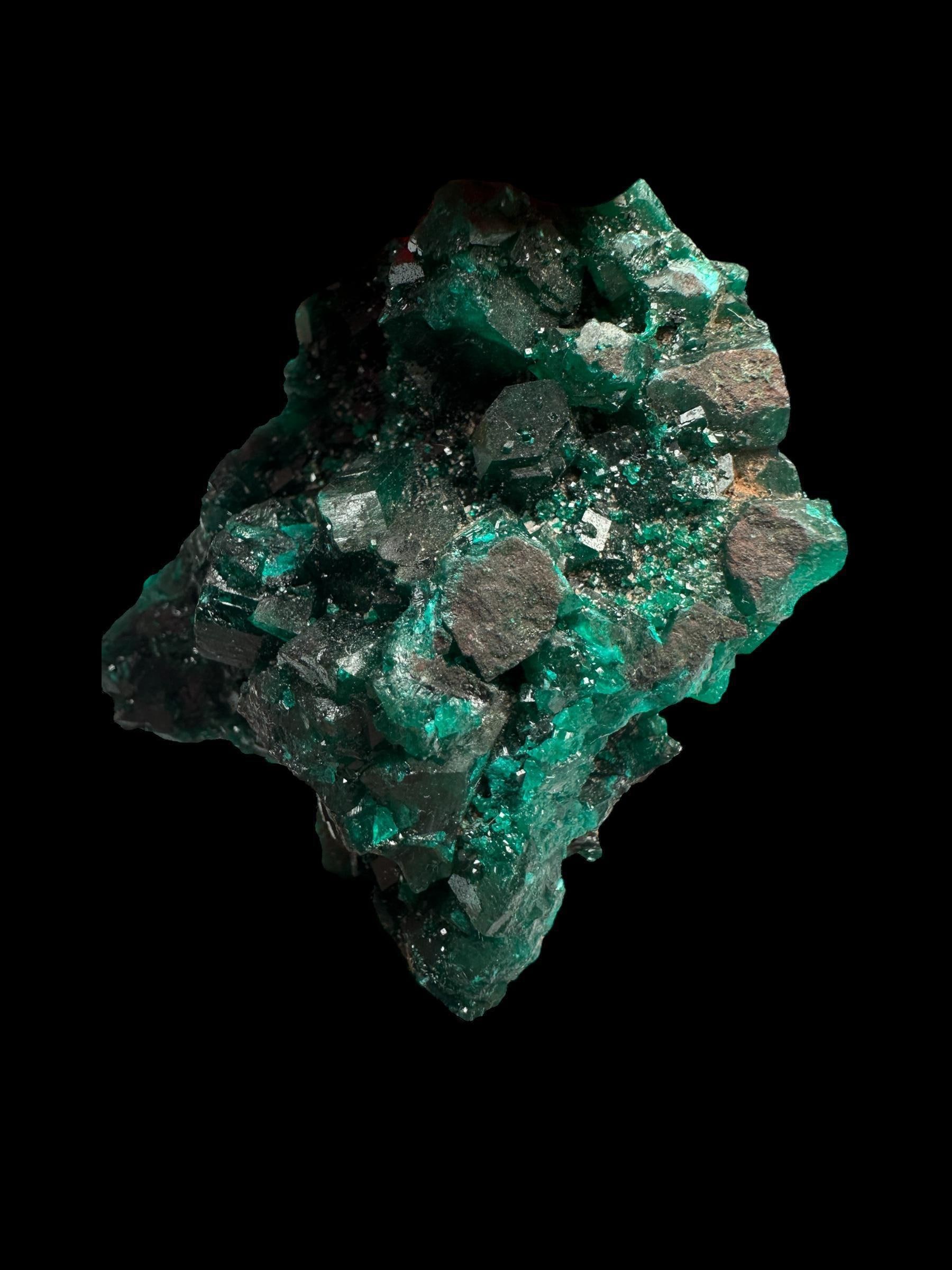 Dioptase crystal, dioptase mineral specimen, rare dioptase from congo - Image 4