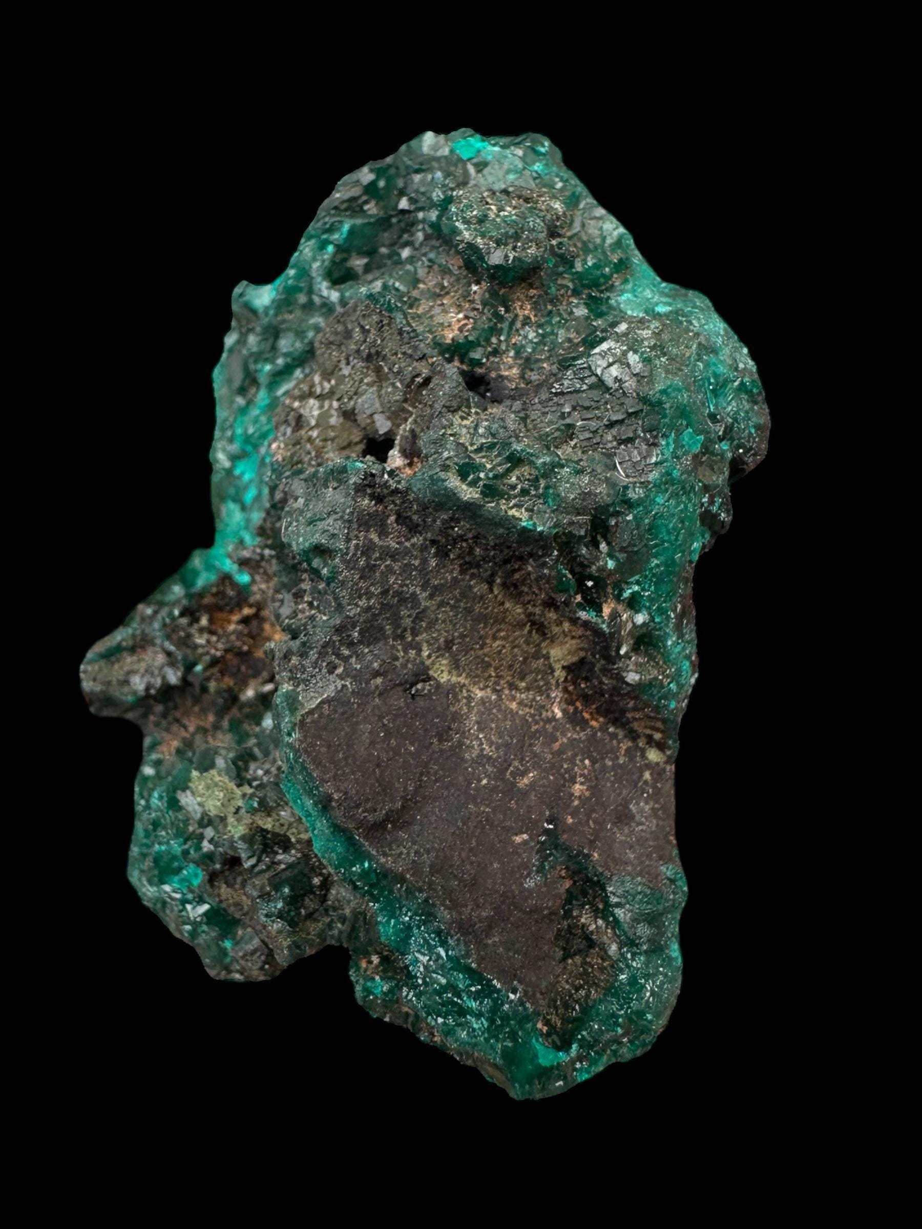 Dioptase crystal, dioptase mineral specimen, rare dioptase from congo - Image 6
