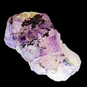 Purple fluorite crystal cluster natural raw fluorite specimen polished look display piece for home decor and shelf styling