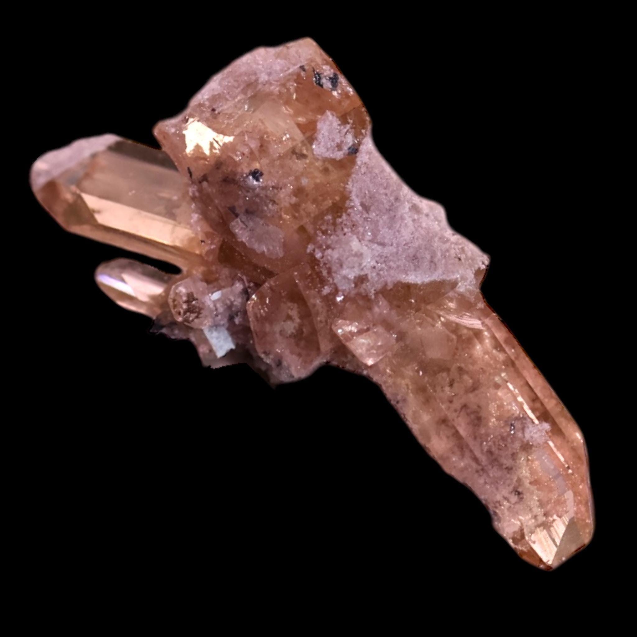 Topaz crystal cluster specimen for collectors natural cluster display piece - Image 2