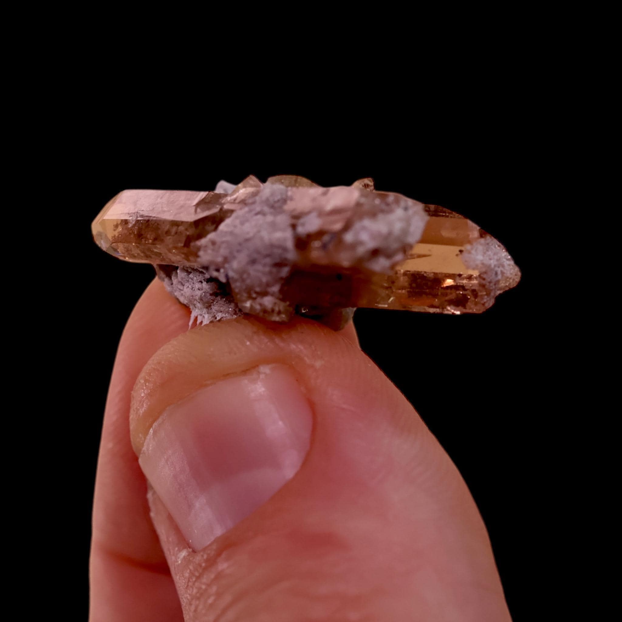 Topaz crystal cluster specimen for collectors natural cluster display piece - Image 5