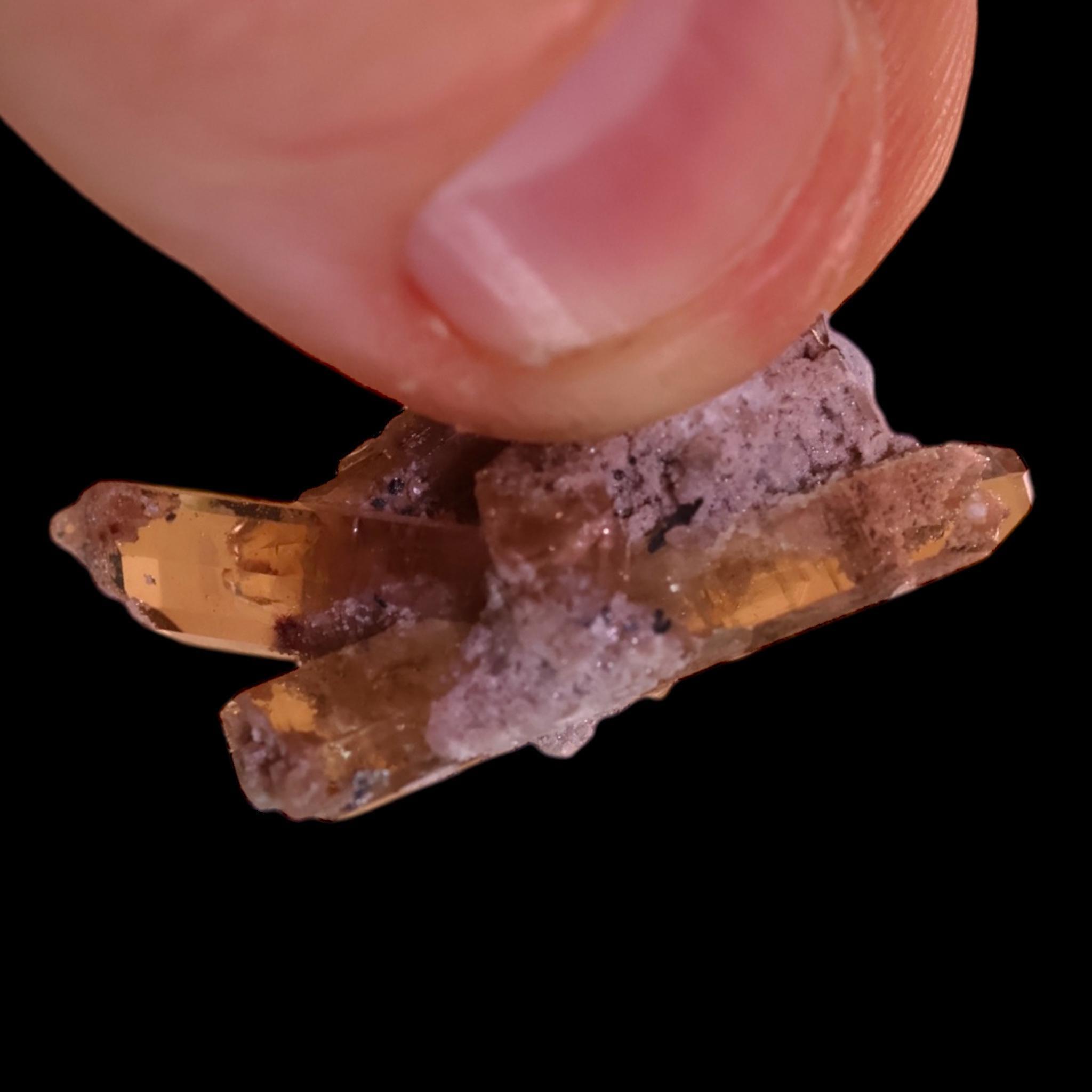 Topaz crystal cluster specimen for collectors natural cluster display piece - Image 6