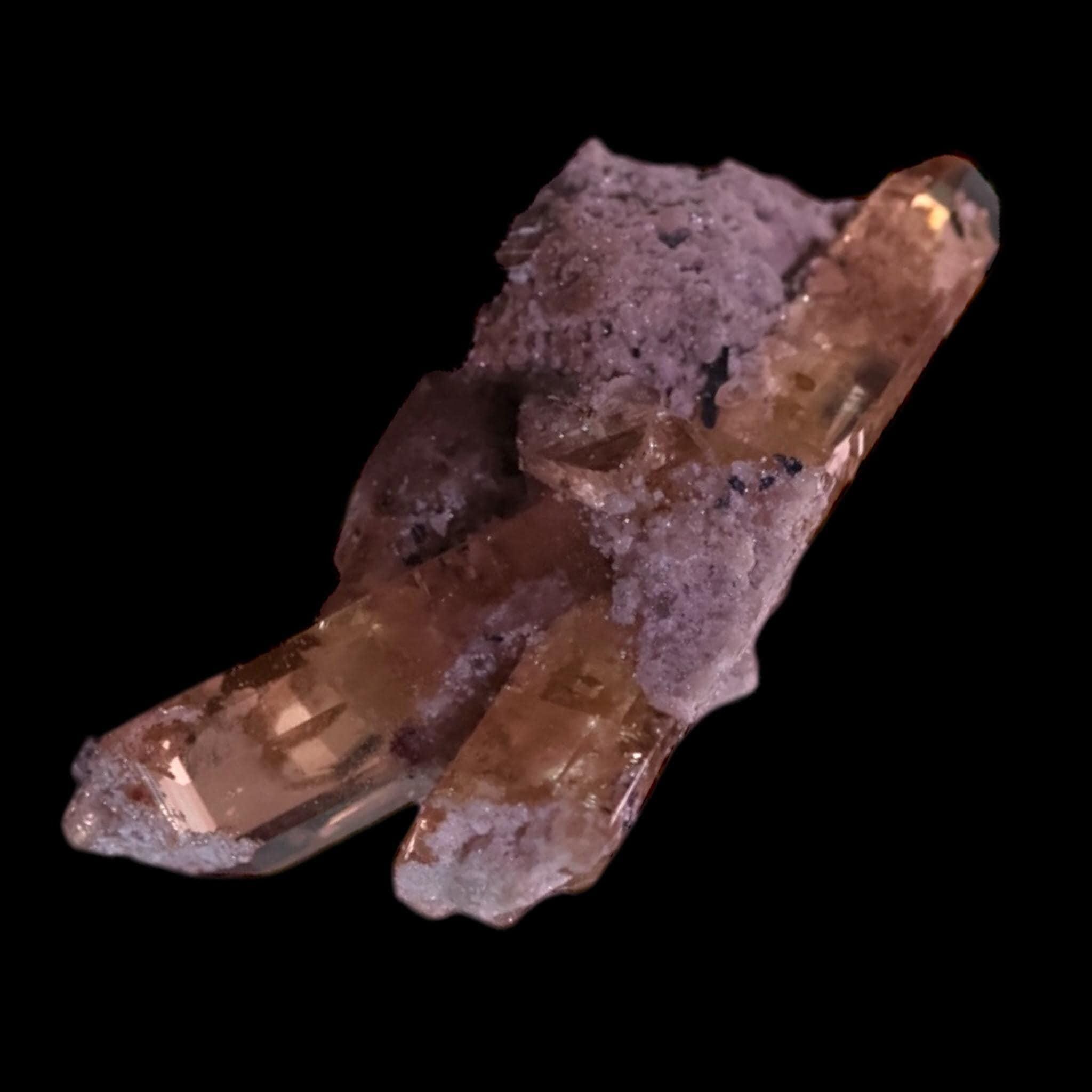 Topaz crystal cluster specimen for collectors natural cluster display piece - Image 7