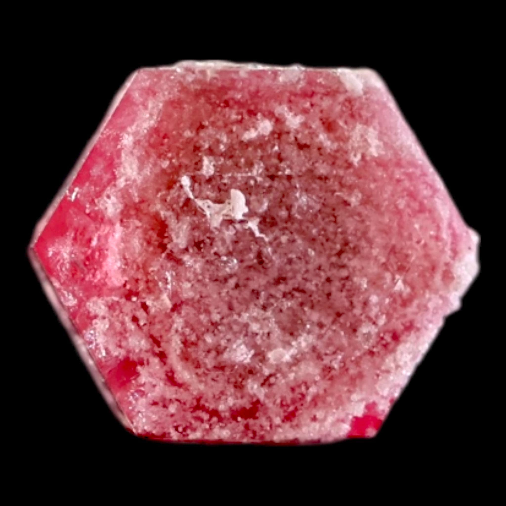 Red beryl crystal utah natural rare red beryl mineral specimen - Image 3