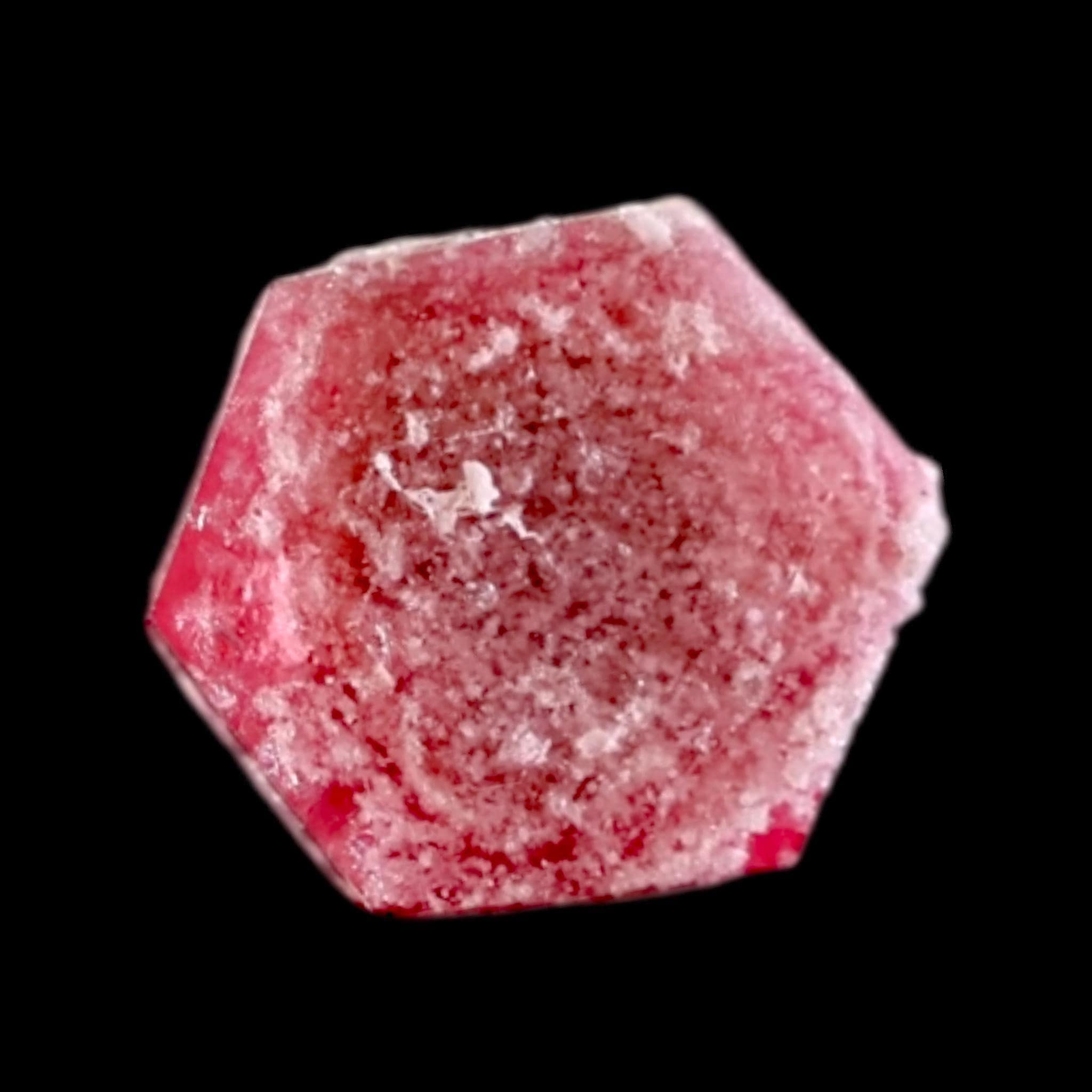 Red beryl crystal utah natural rare red beryl mineral specimen - Image 5