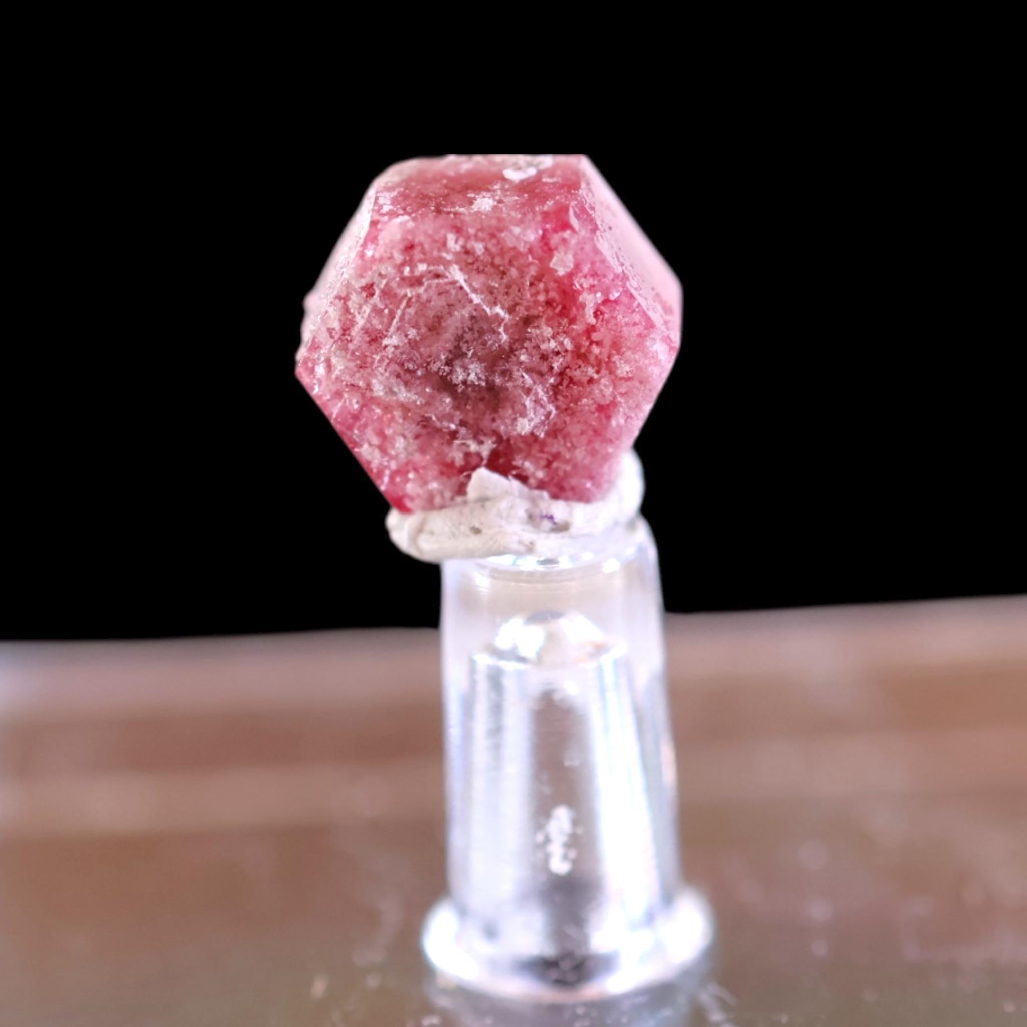 Red beryl crystal utah natural rare red beryl mineral specimen - Image 6