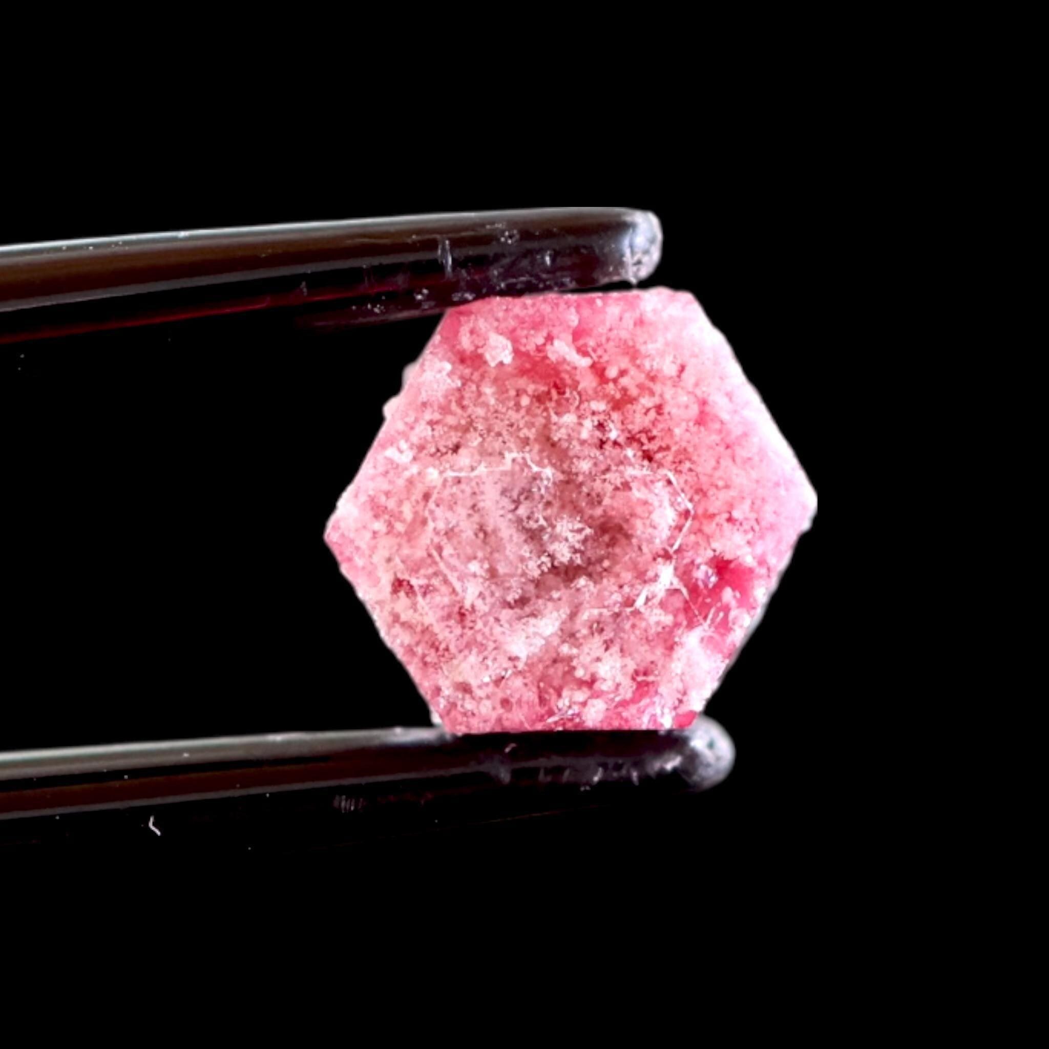 Red beryl crystal utah natural rare red beryl mineral specimen - Image 7