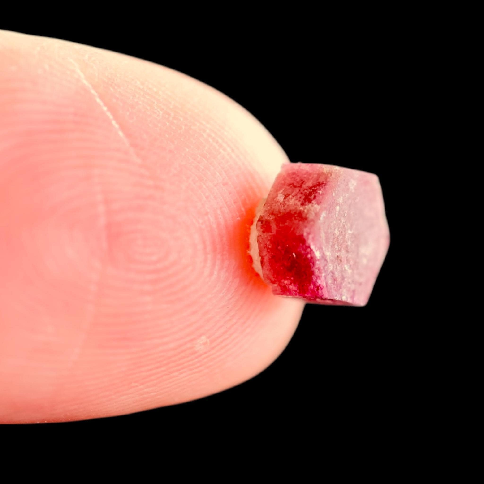 Red beryl crystal utah natural rare red beryl mineral specimen - Image 9