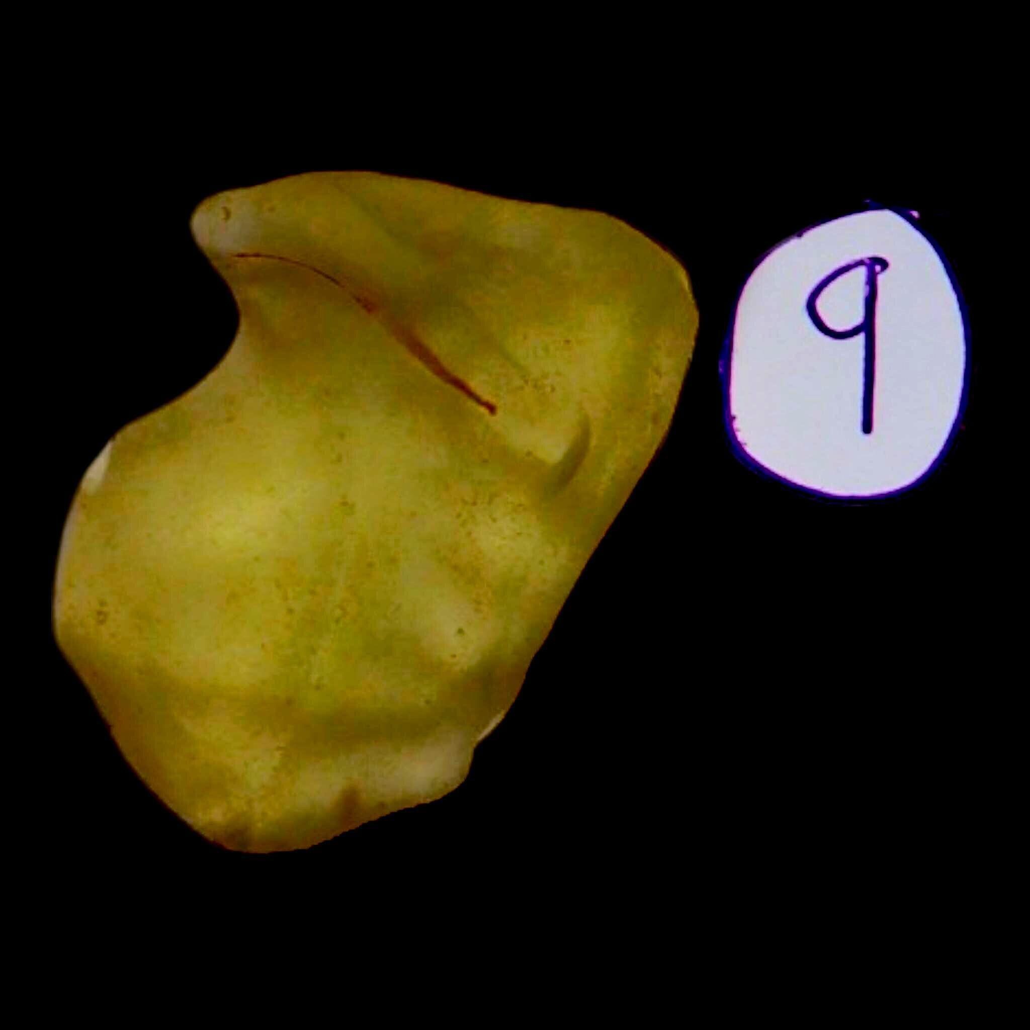 Libyan desert glass specimen for display natural impact glass collectible - Image 6