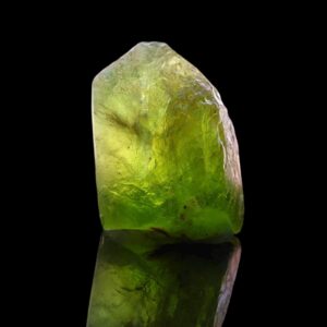 Natural peridot crystal specimen, raw green peridot crystal from pakistan, olivine mineral specimen, collector crystal