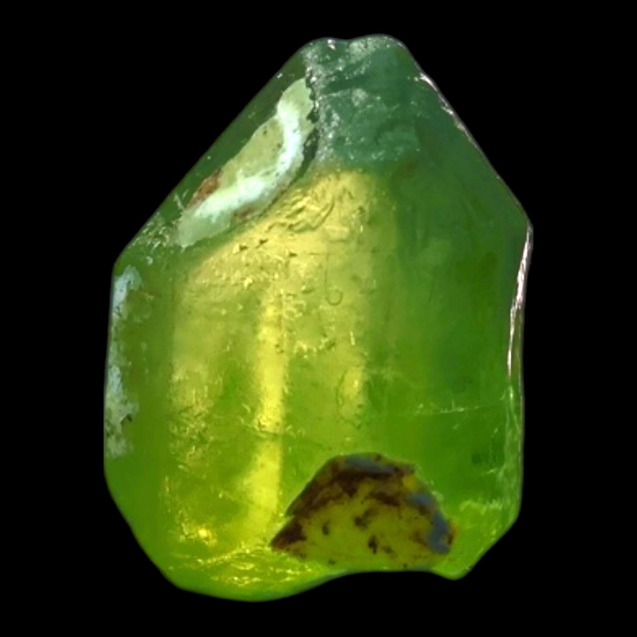 Peridot crystal specimen, raw peridot crystal, natural green olivine, small mineral specimen for collectors, pakistan crystal - Image 2