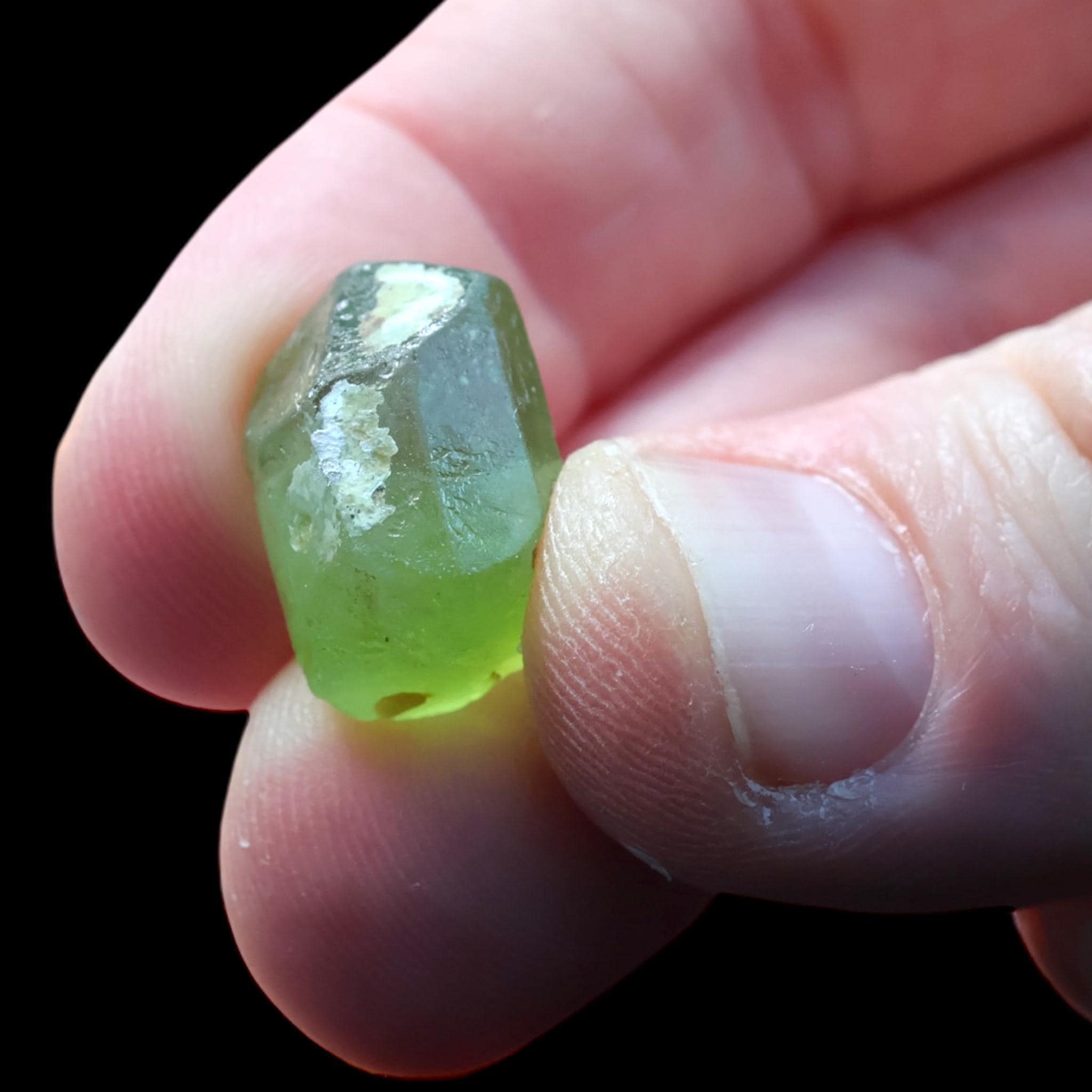 Peridot crystal specimen, raw peridot crystal, natural green olivine, small mineral specimen for collectors, pakistan crystal - Image 4