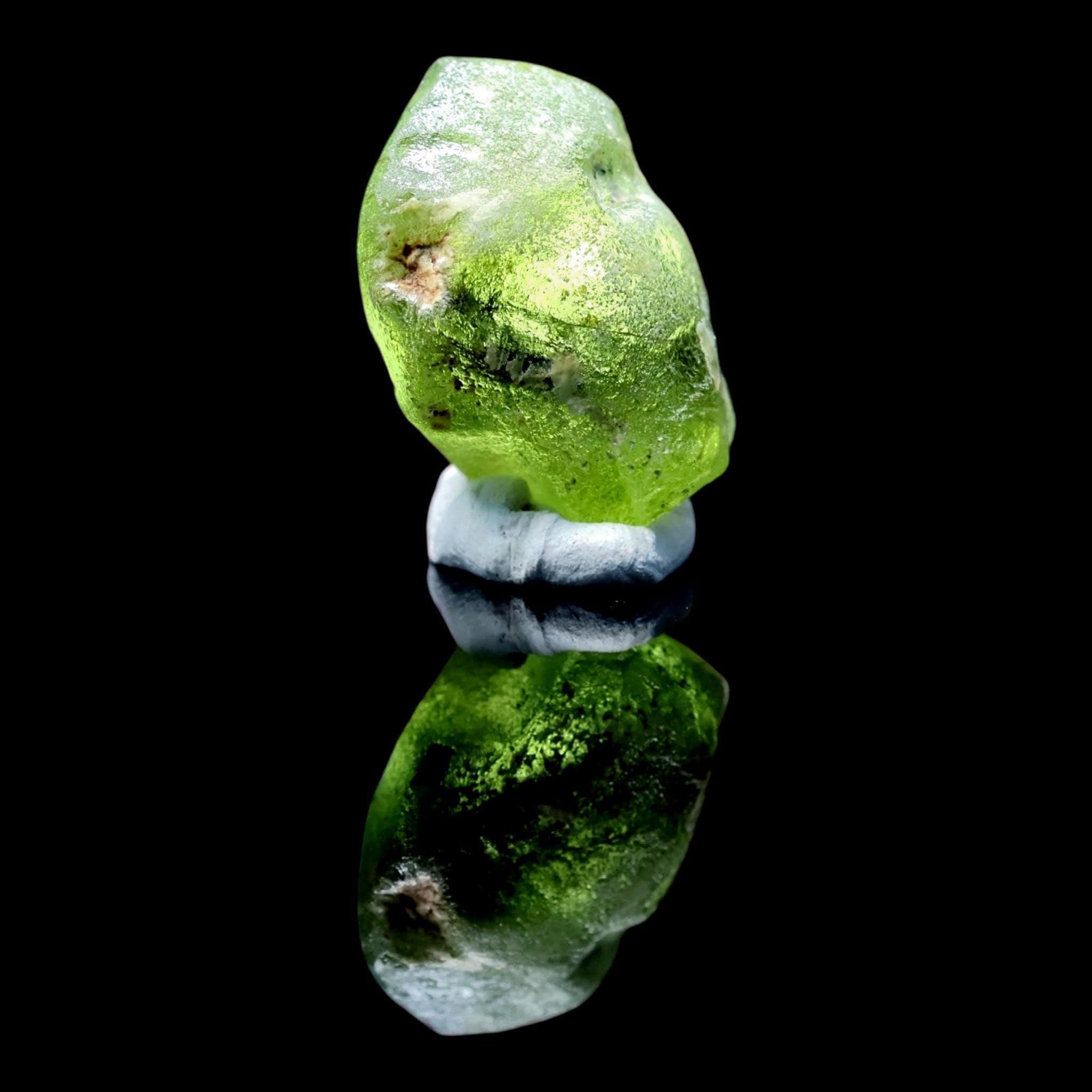Peridot crystal specimen, raw peridot crystal, natural green olivine, small mineral specimen for collectors, pakistan crystal - Image 7