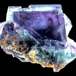 Purple fluorite crystal from okorusu mine namibia, cubic fluorite specimen, natural fluorite for collectors