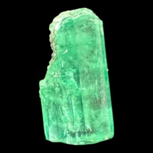 Raw colombian emerald crystal, high clarity green beryl, uncut terminated emerald, natural rough crystal for collectors and gifting