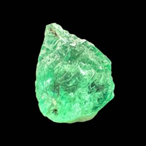 Raw emerald crystal natural colombian emerald rough emerald specimen uncut emerald crystal green emerald mineral specimen