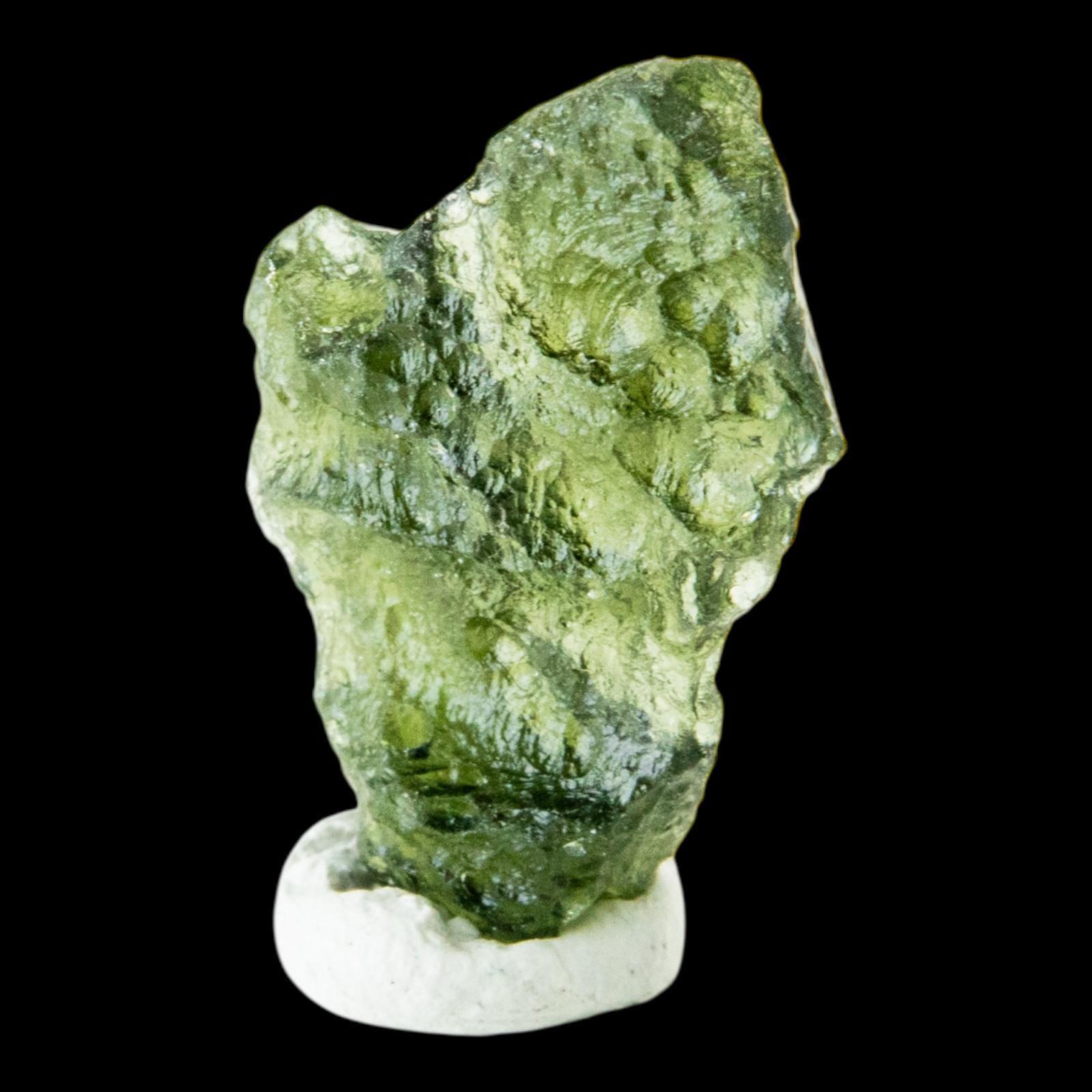 Moldavite tektite crystal - can be used for spiritual purposes personal transformation meditation or also ideal for collectors - Image 4