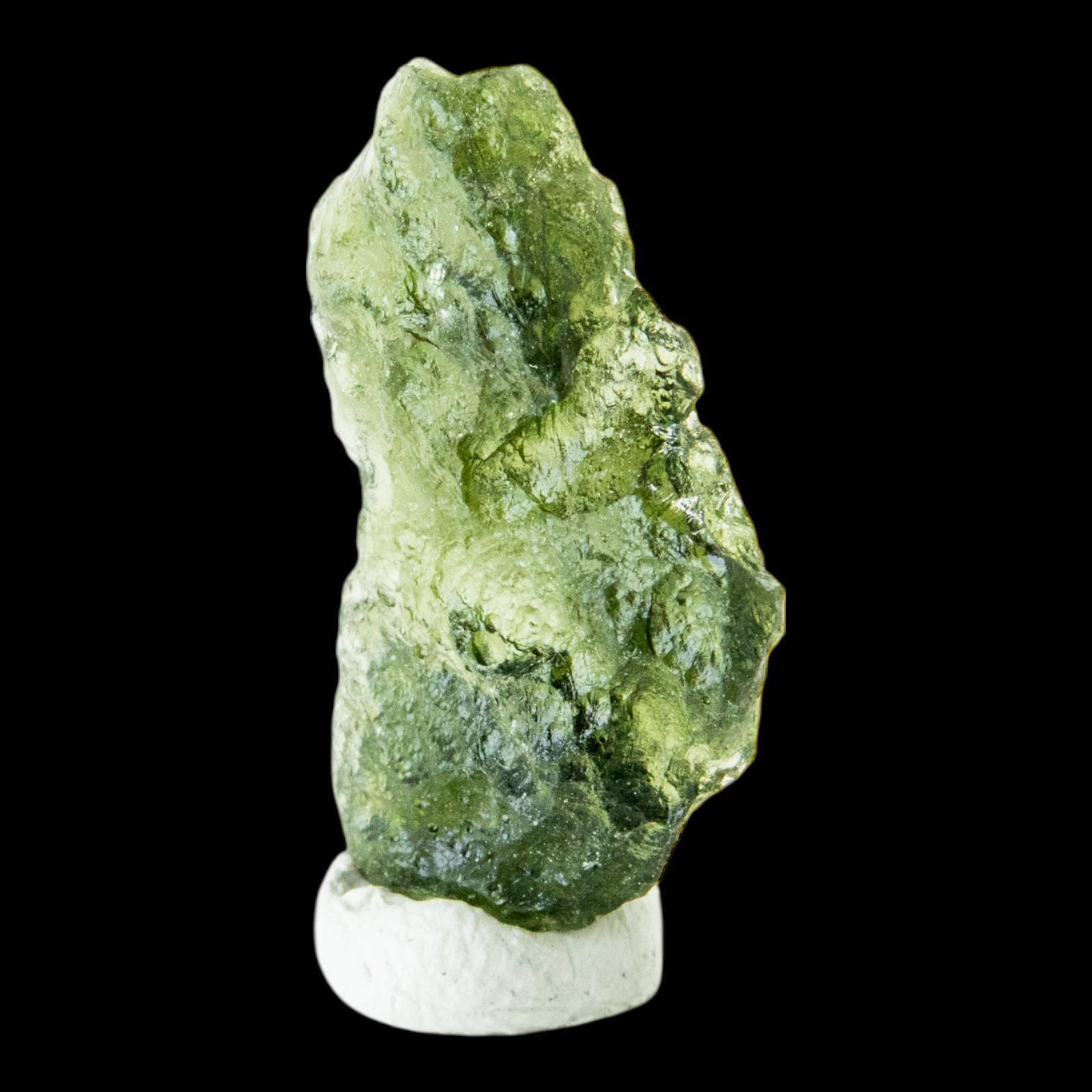 Moldavite tektite crystal - can be used for spiritual purposes personal transformation meditation or also ideal for collectors - Image 6