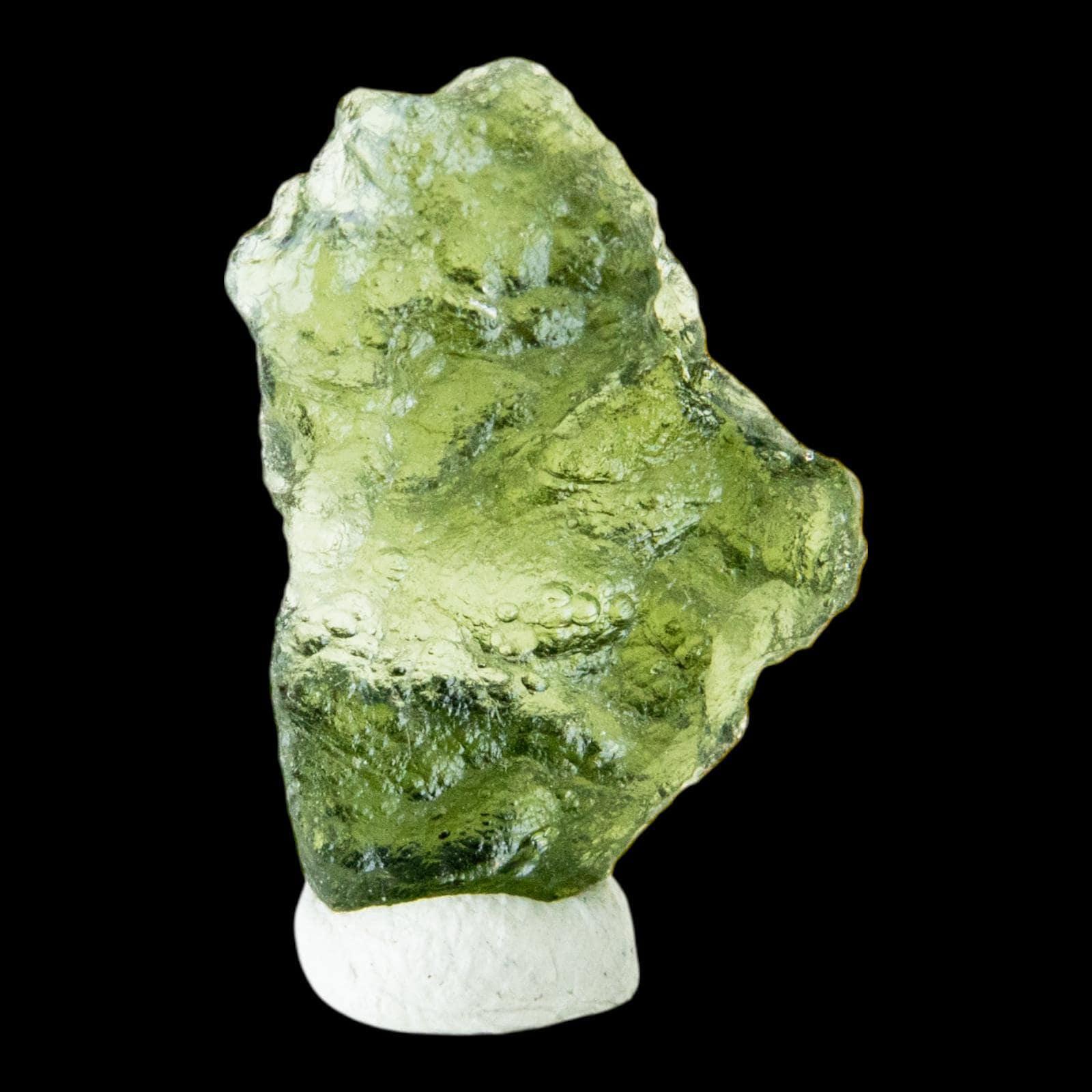 Moldavite tektite crystal - can be used for spiritual purposes personal transformation meditation or also ideal for collectors - Image 8